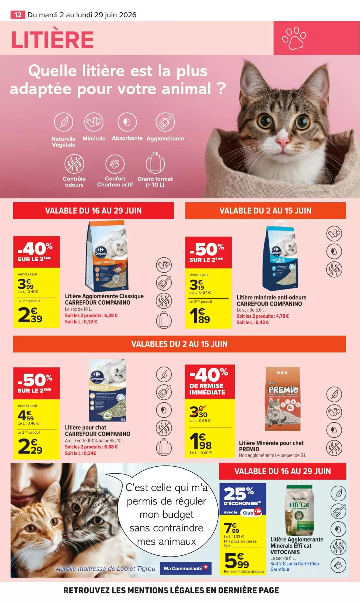 Prospectus promotionnel Carrefour valable à partir du 02/06/2026 - Page 12.
