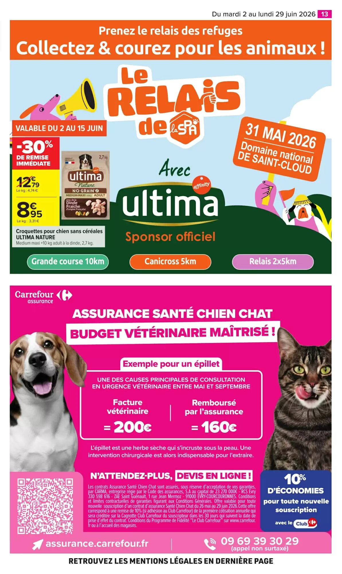 Prospectus promotionnel Carrefour valable à partir du 02/06/2026 - Page 13.