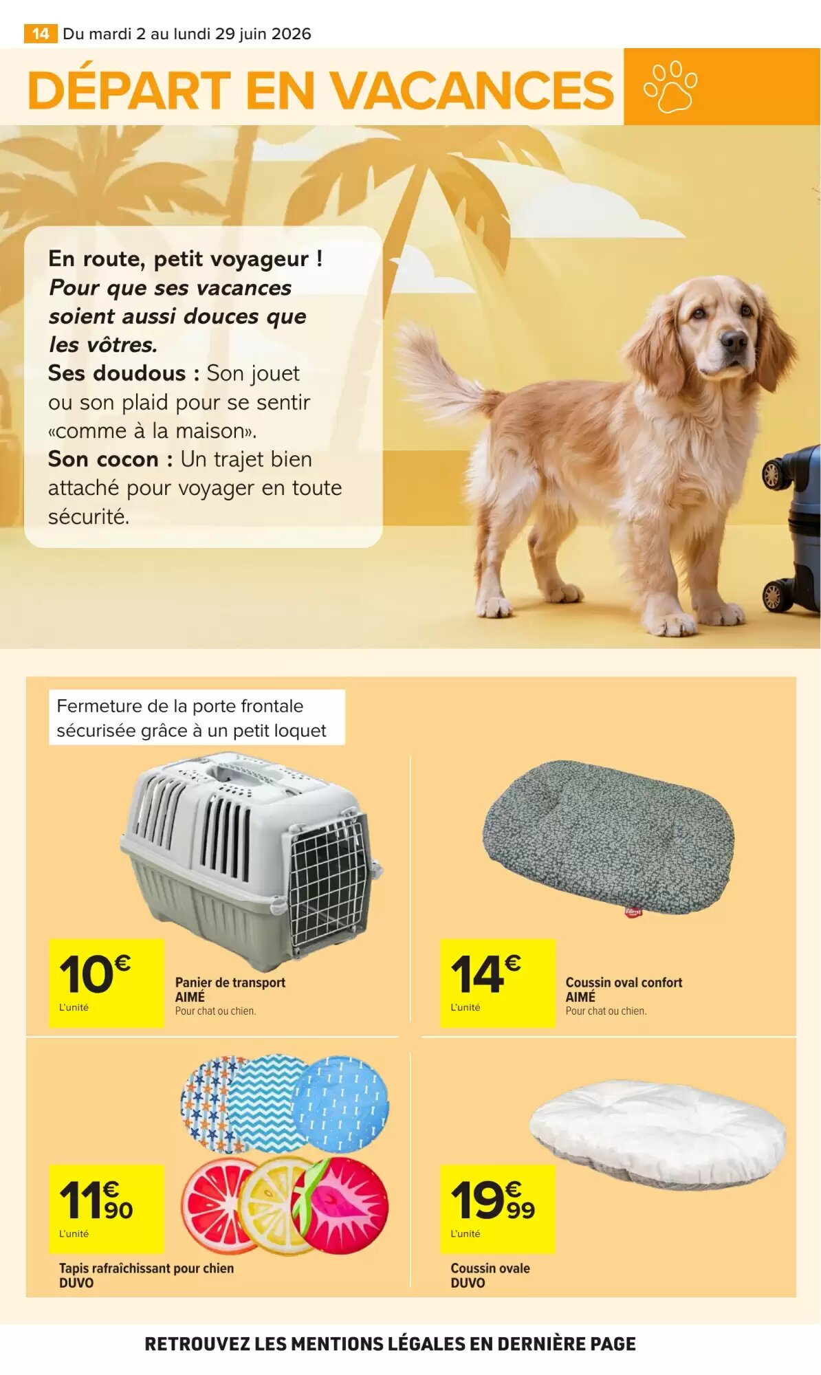 Prospectus promotionnel Carrefour valable à partir du 02/06/2026 - Page 14.