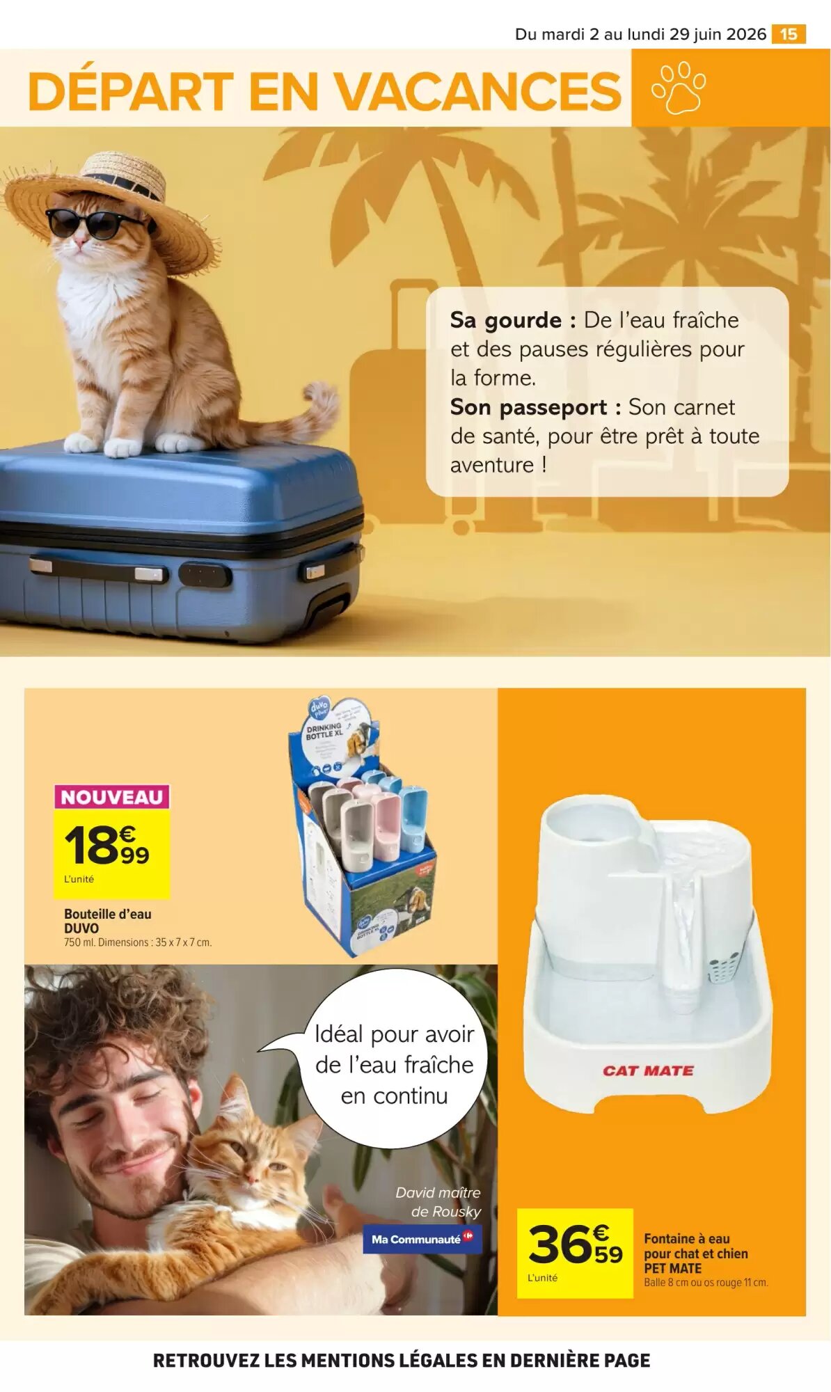 Prospectus promotionnel Carrefour valable à partir du 02/06/2026 - Page 15.