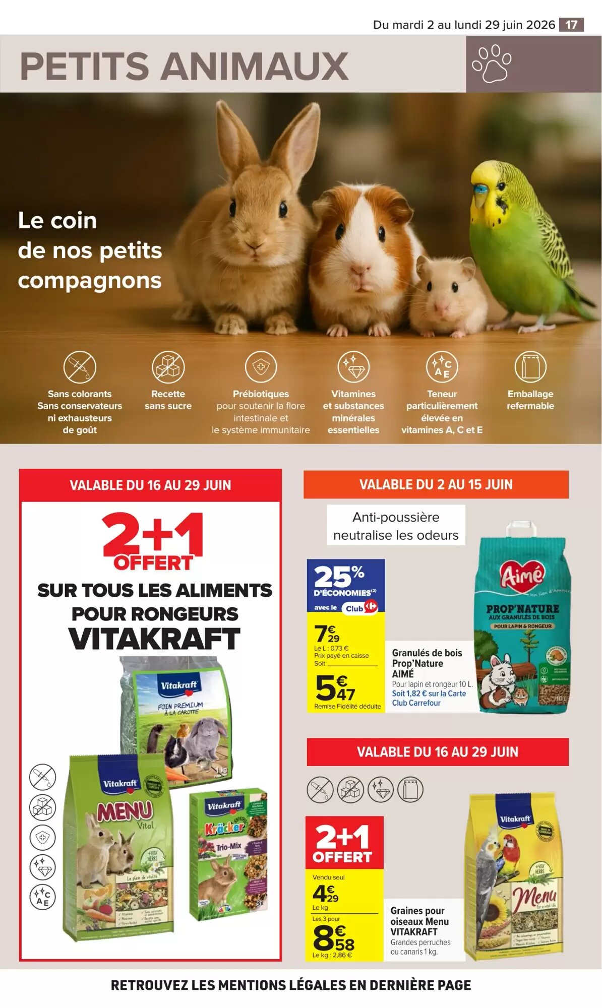 Prospectus promotionnel Carrefour valable à partir du 02/06/2026 - Page 17.