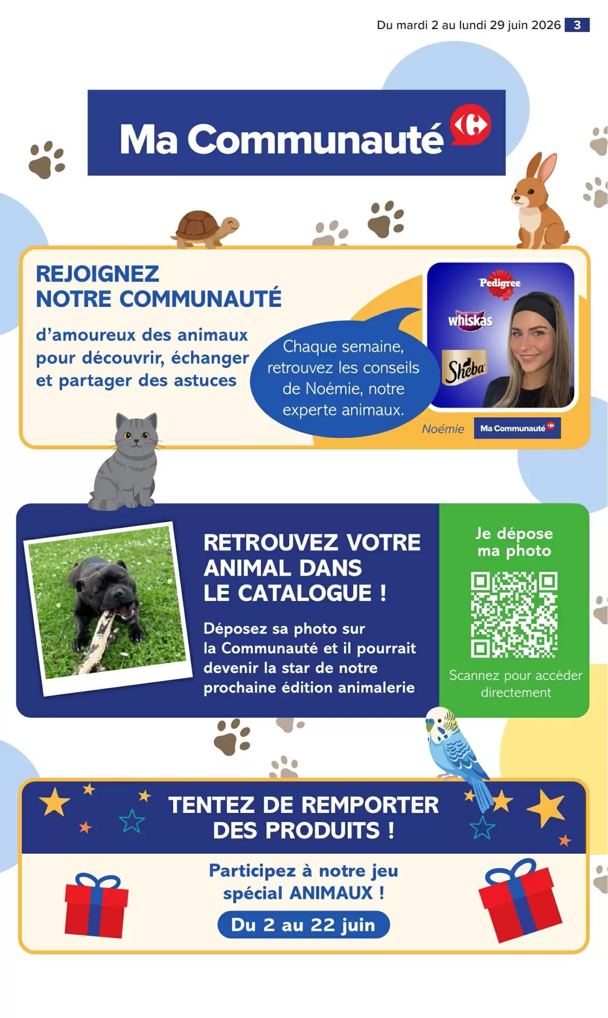 Prospectus promotionnel Carrefour valable à partir du 02/06/2026 - Page 3.