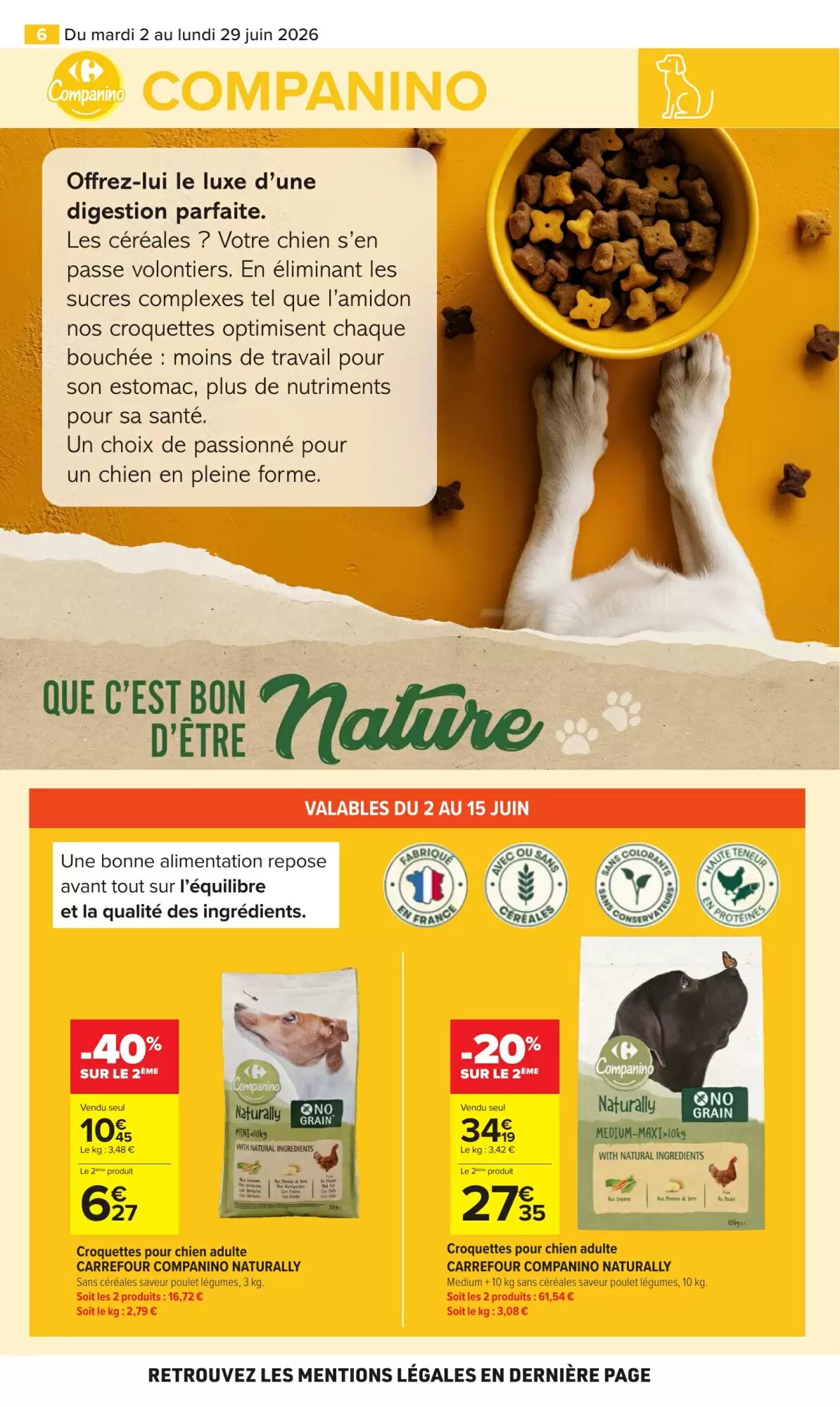 Prospectus promotionnel Carrefour valable à partir du 02/06/2026 - Page 6.