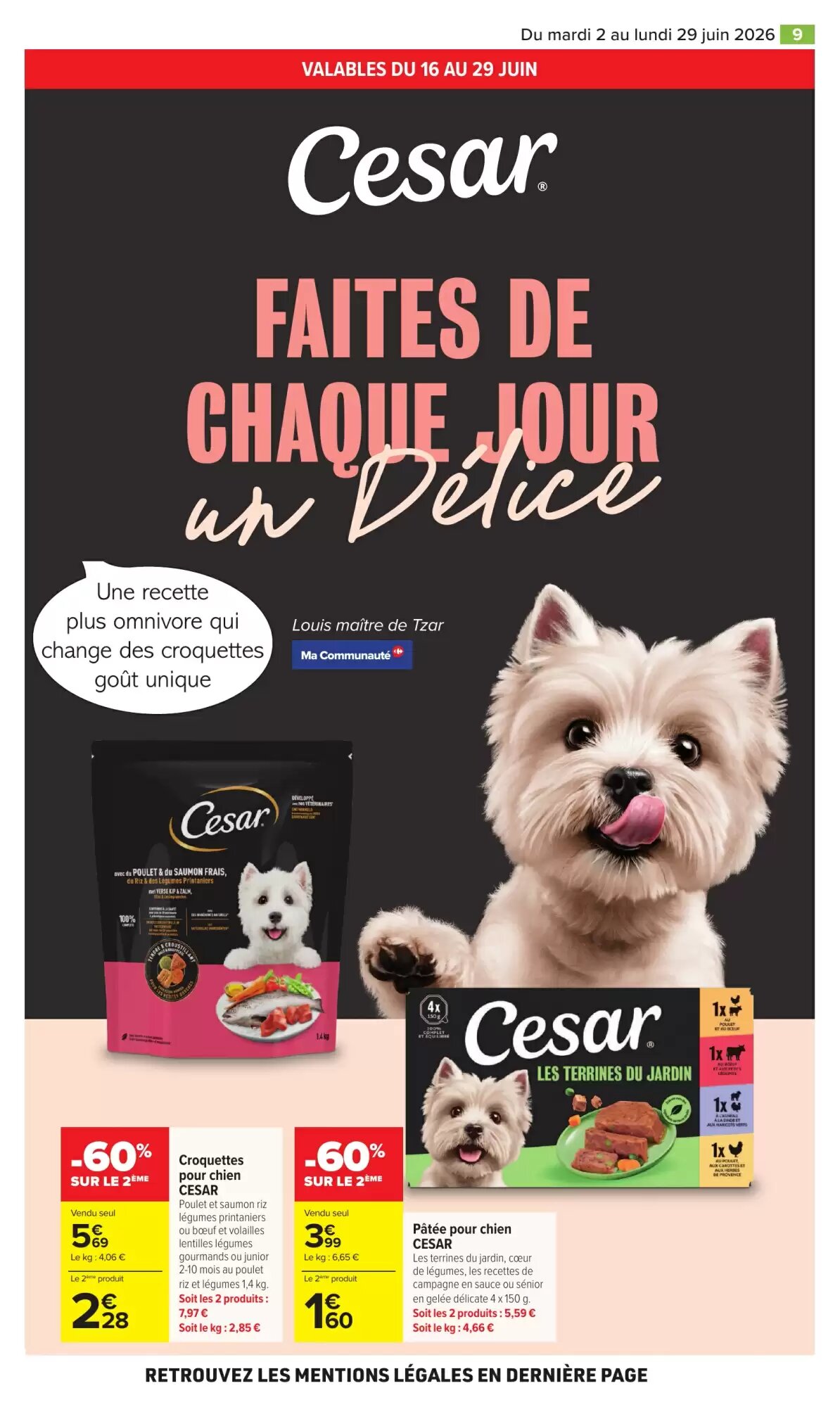 Prospectus promotionnel Carrefour valable à partir du 02/06/2026 - Page 9.