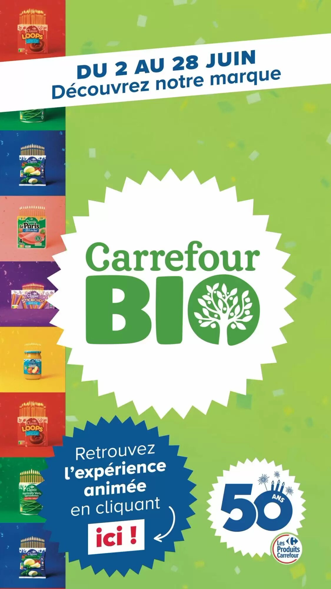 Prospectus promotionnel Carrefour valable à partir du 02/06/2026 - Page 1.