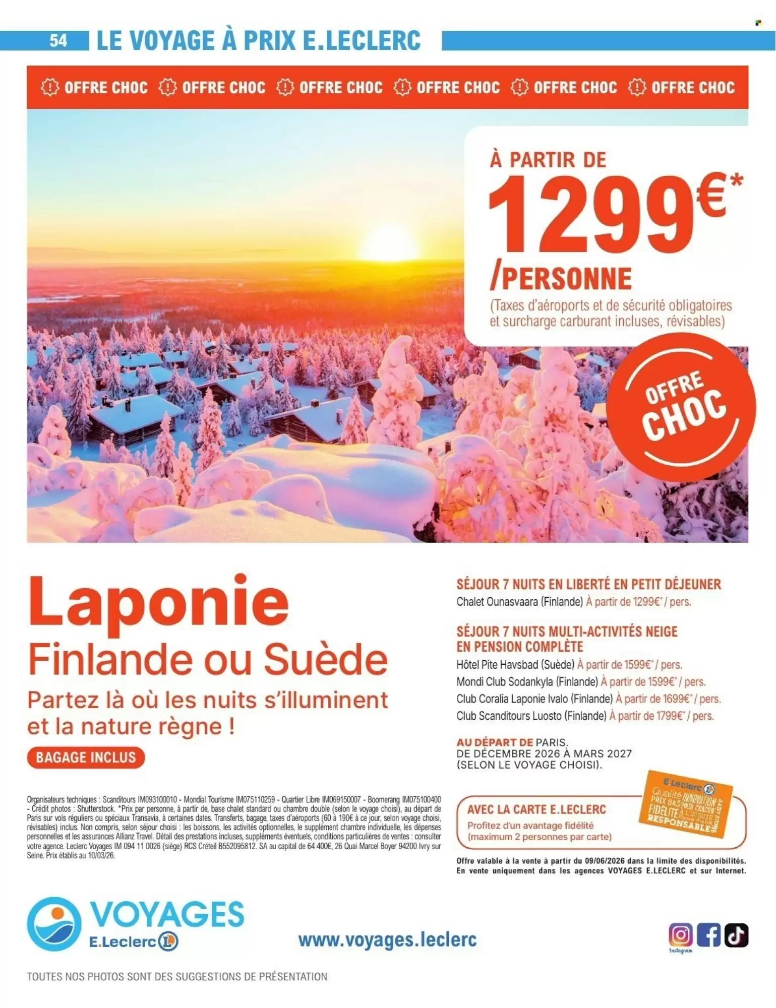 Prospectus promotionnel E.Leclerc valable à partir du 02/06/2026 - Page 54.