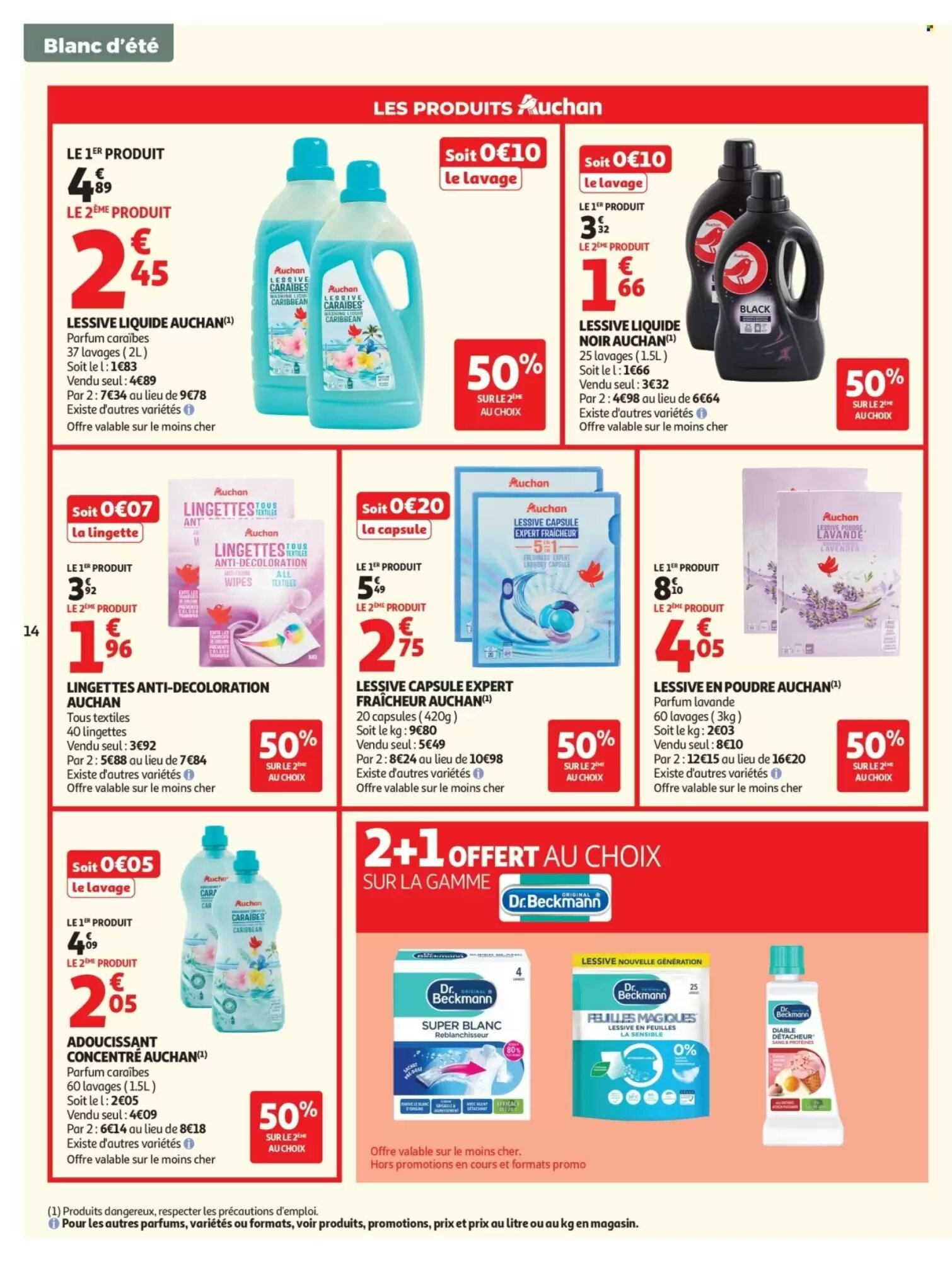 Prospectus promotionnel Auchan valable à partir du 02/06/2026 - Page 14.