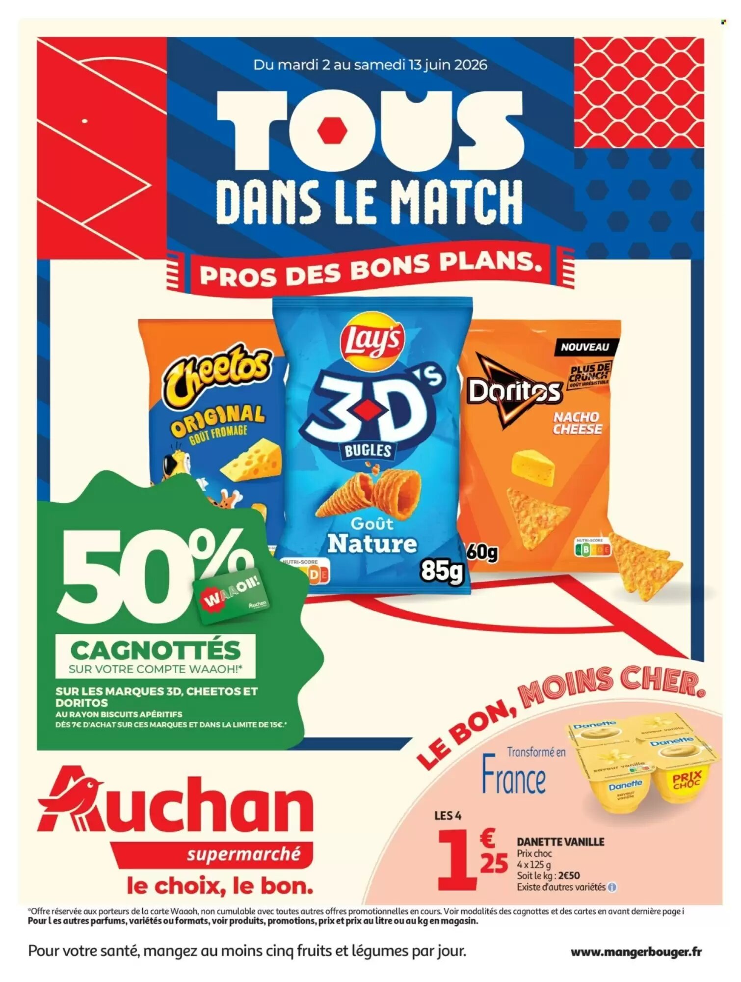 Prospectus promotionnel Auchan valable à partir du 02/06/2026 - Page 1.