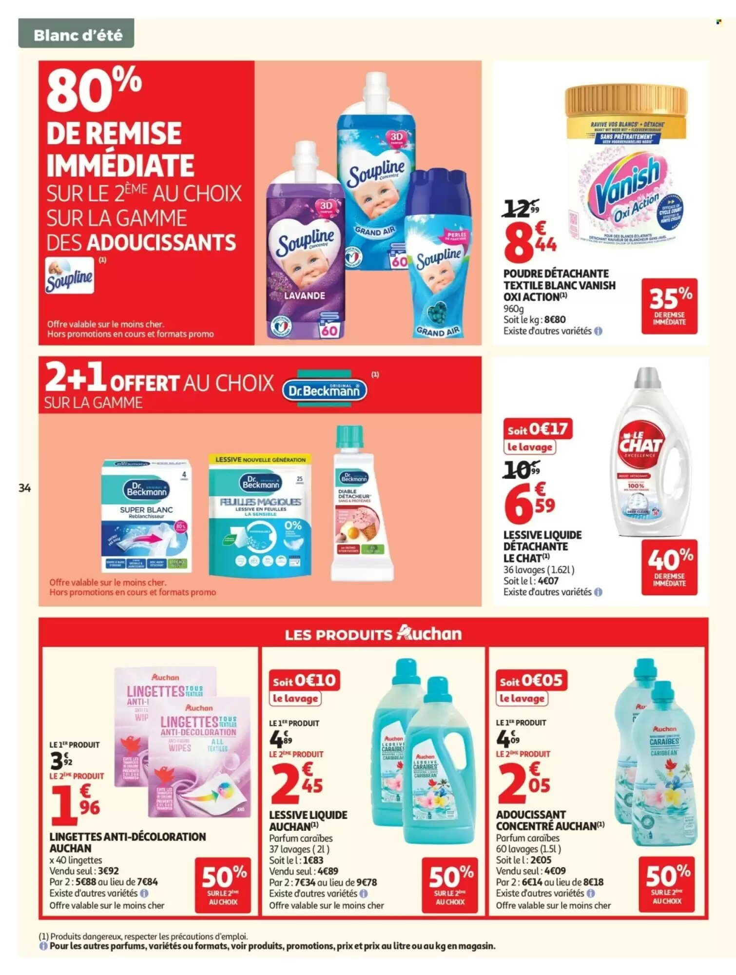 Prospectus promotionnel Auchan valable à partir du 02/06/2026 - Page 34.