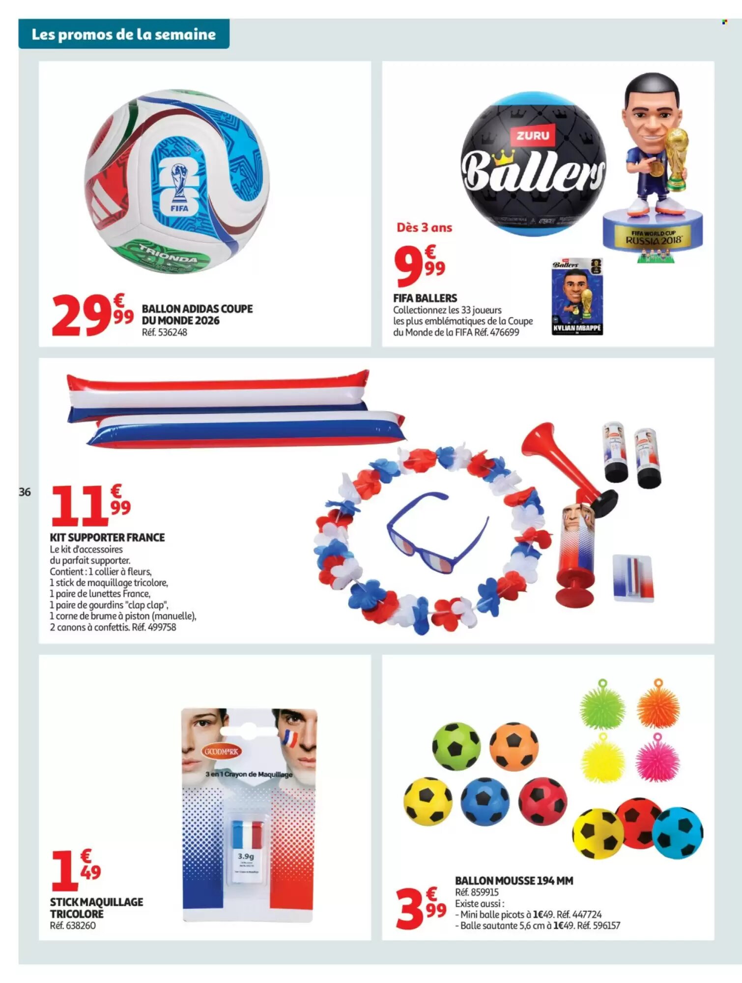 Prospectus promotionnel Auchan valable à partir du 02/06/2026 - Page 36.