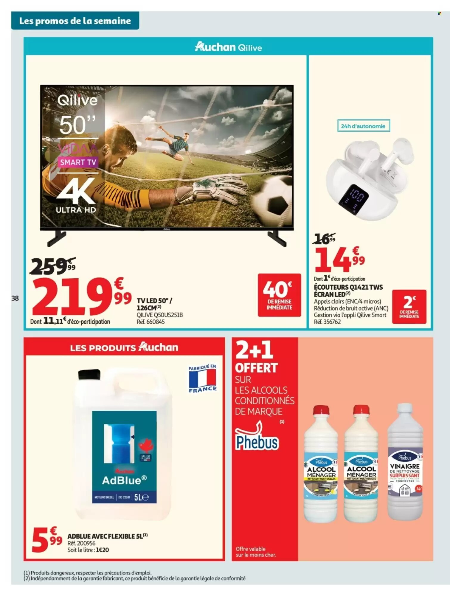 Prospectus promotionnel Auchan valable à partir du 02/06/2026 - Page 38.