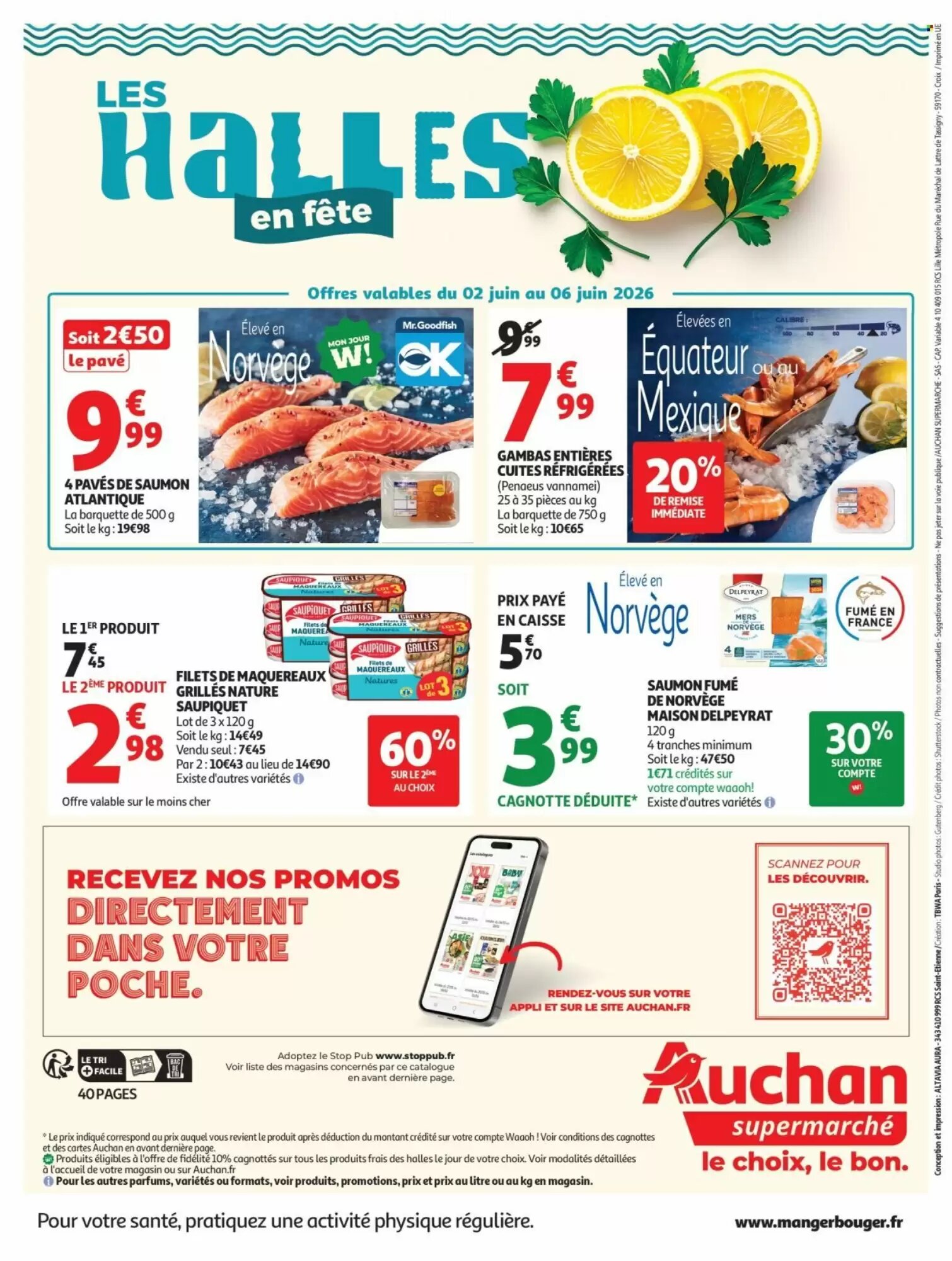 Prospectus promotionnel Auchan valable à partir du 02/06/2026 - Page 40.