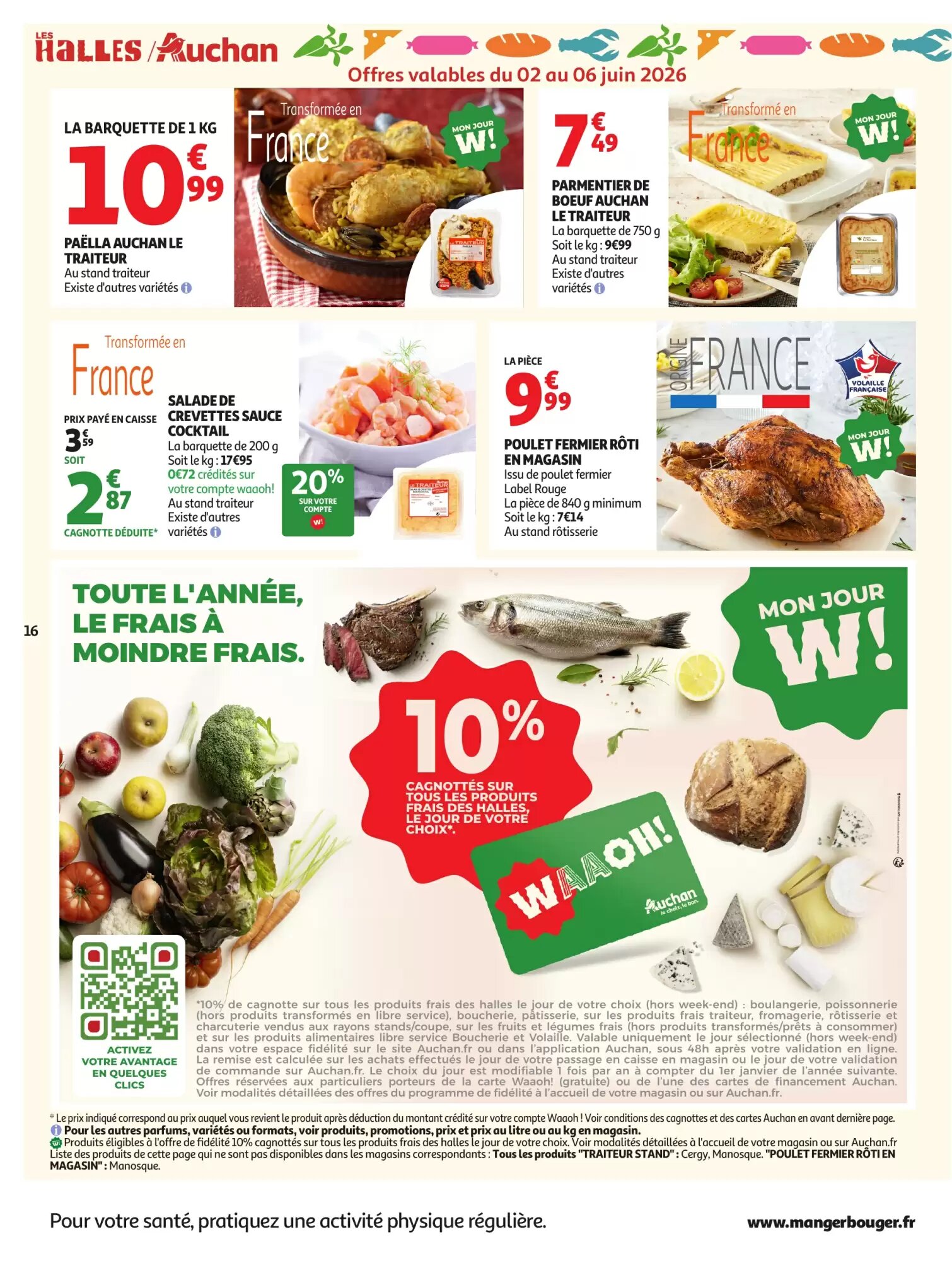 Prospectus promotionnel Auchan valable à partir du 02/06/2026 - Page 16.
