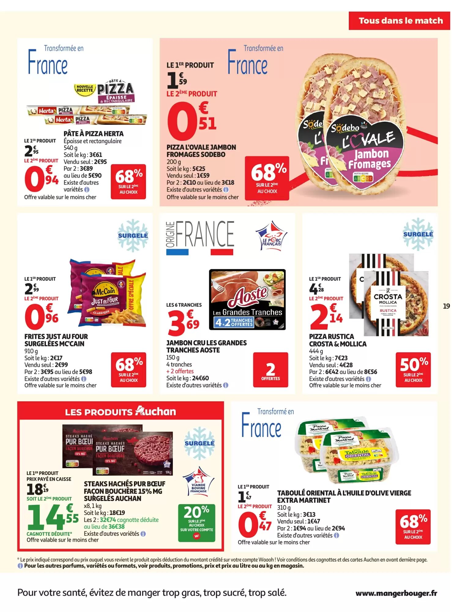 Prospectus promotionnel Auchan valable à partir du 02/06/2026 - Page 19.