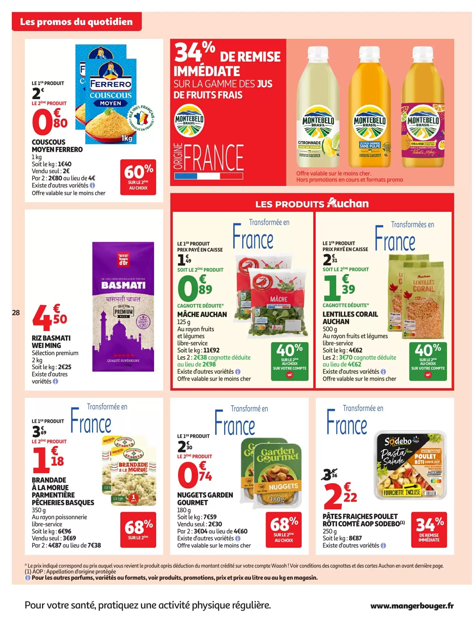 Prospectus promotionnel Auchan valable à partir du 02/06/2026 - Page 28.