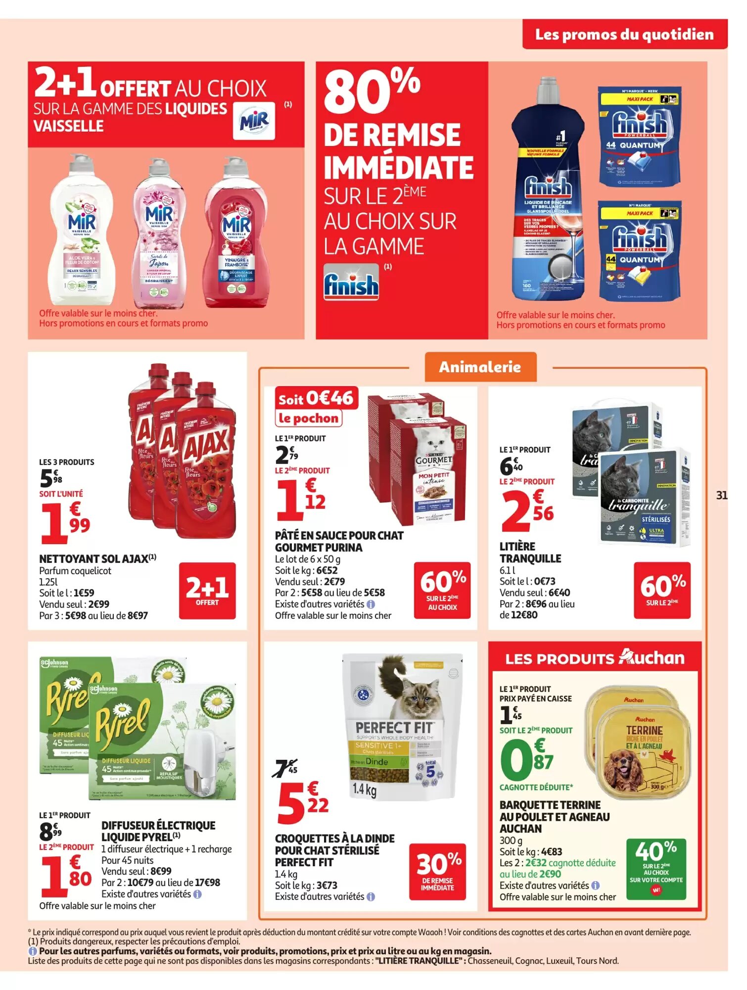 Prospectus promotionnel Auchan valable à partir du 02/06/2026 - Page 31.