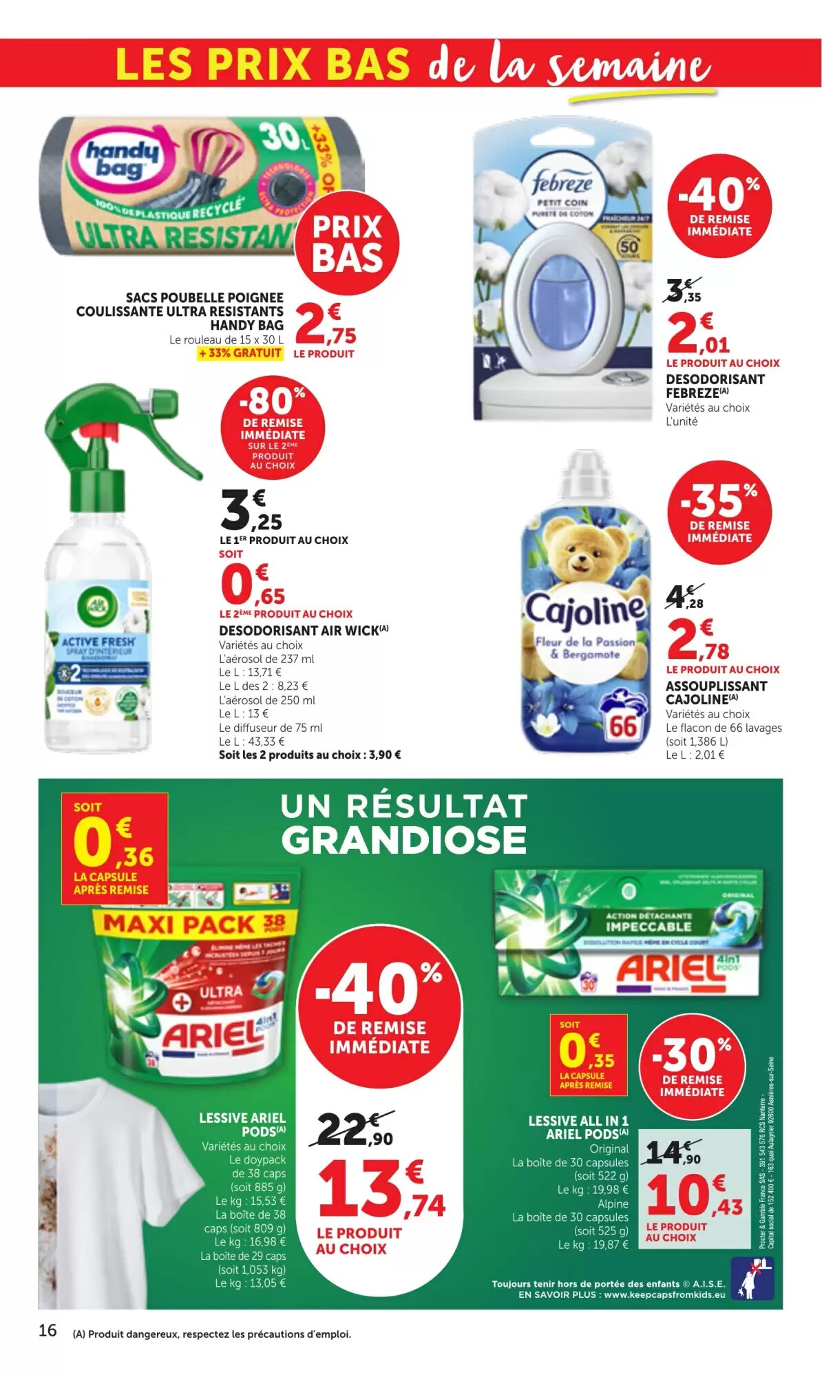 Prospectus promotionnel Bi1 valable à partir du 02/06/2026 - Page 16.