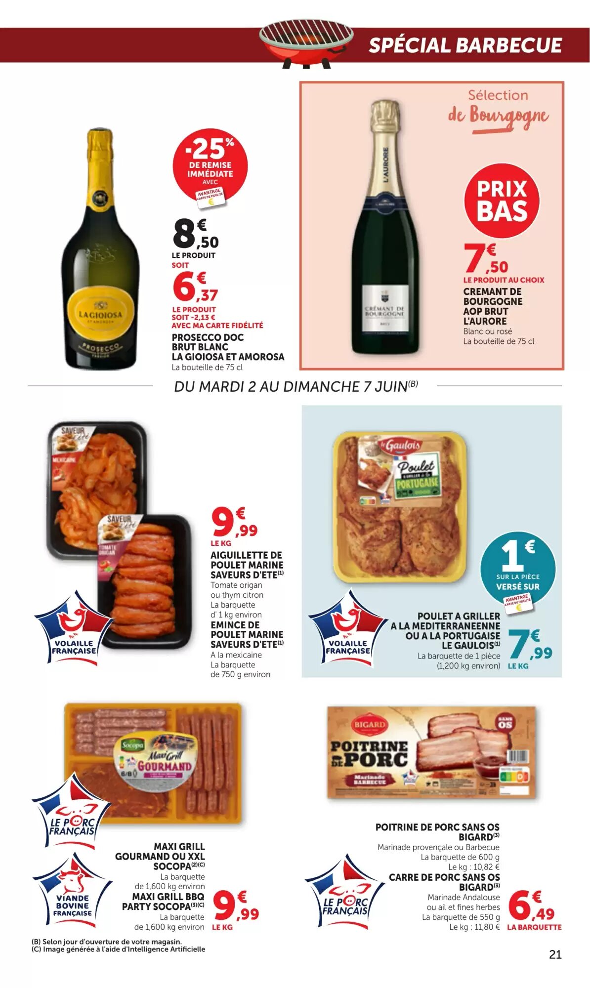 Prospectus promotionnel Bi1 valable à partir du 02/06/2026 - Page 21.