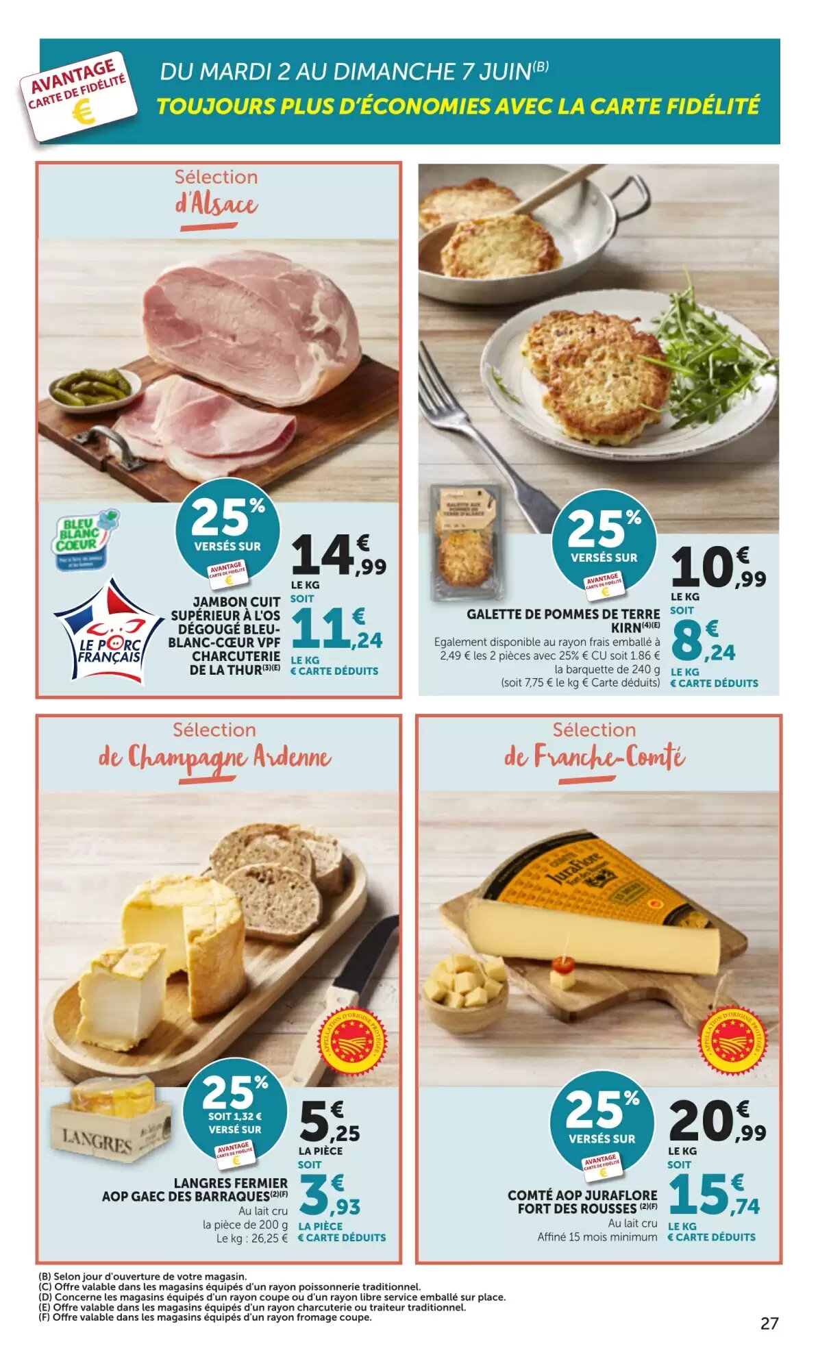Prospectus promotionnel Bi1 valable à partir du 02/06/2026 - Page 27.