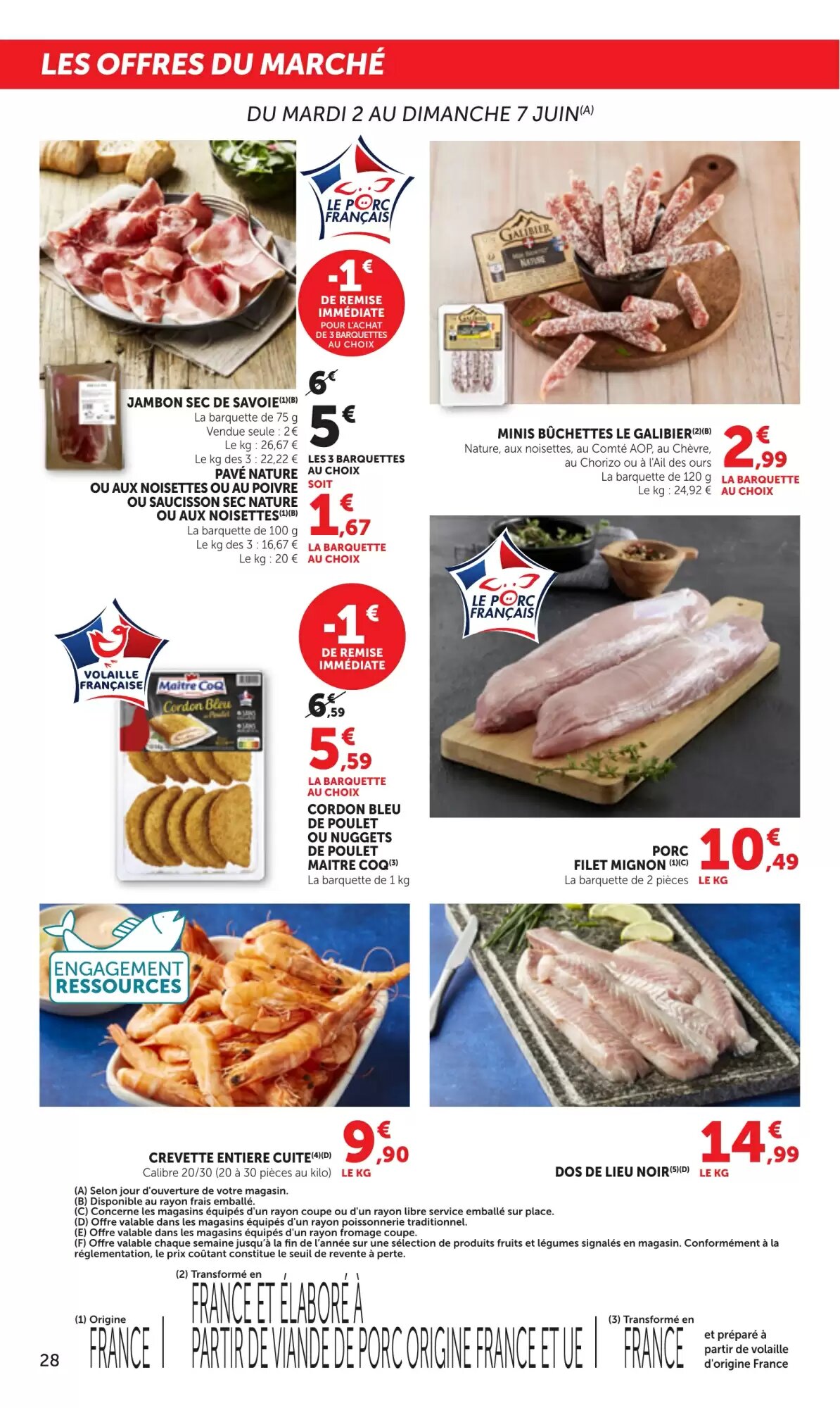 Prospectus promotionnel Bi1 valable à partir du 02/06/2026 - Page 28.