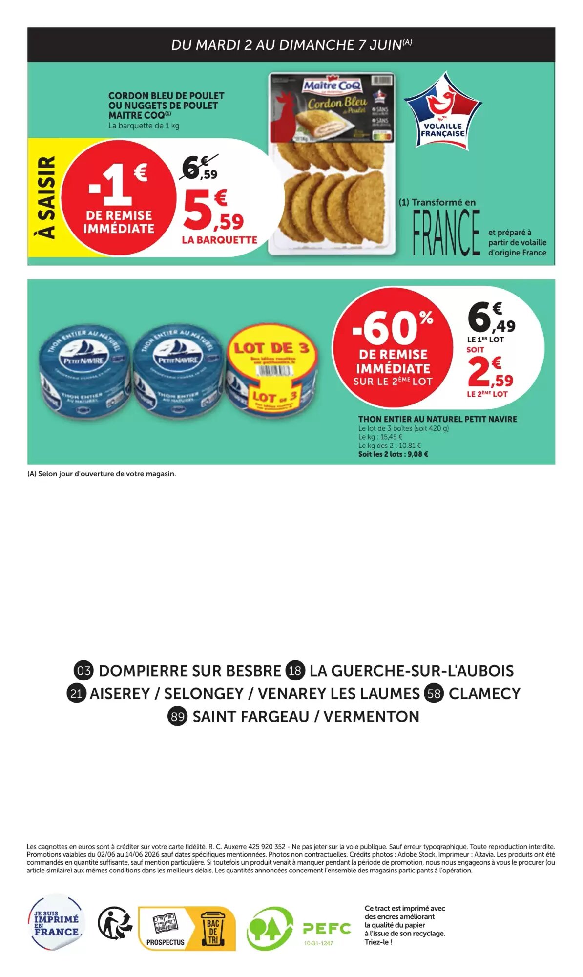 Prospectus promotionnel Bi1 valable à partir du 02/06/2026 - Page 32.