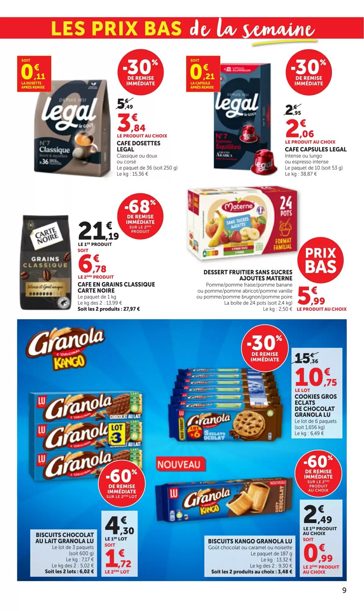 Prospectus promotionnel Bi1 valable à partir du 02/06/2026 - Page 9.