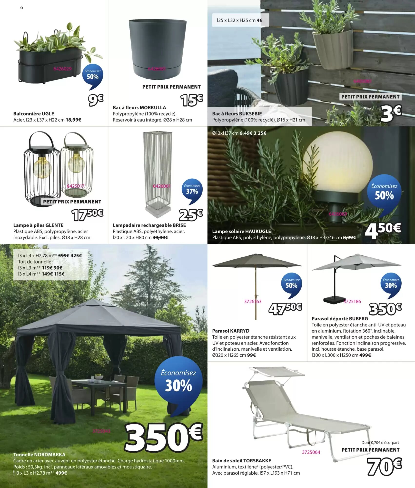 Prospectus promotionnel JYSK valable à partir du 02/06/2026 - Page 6.