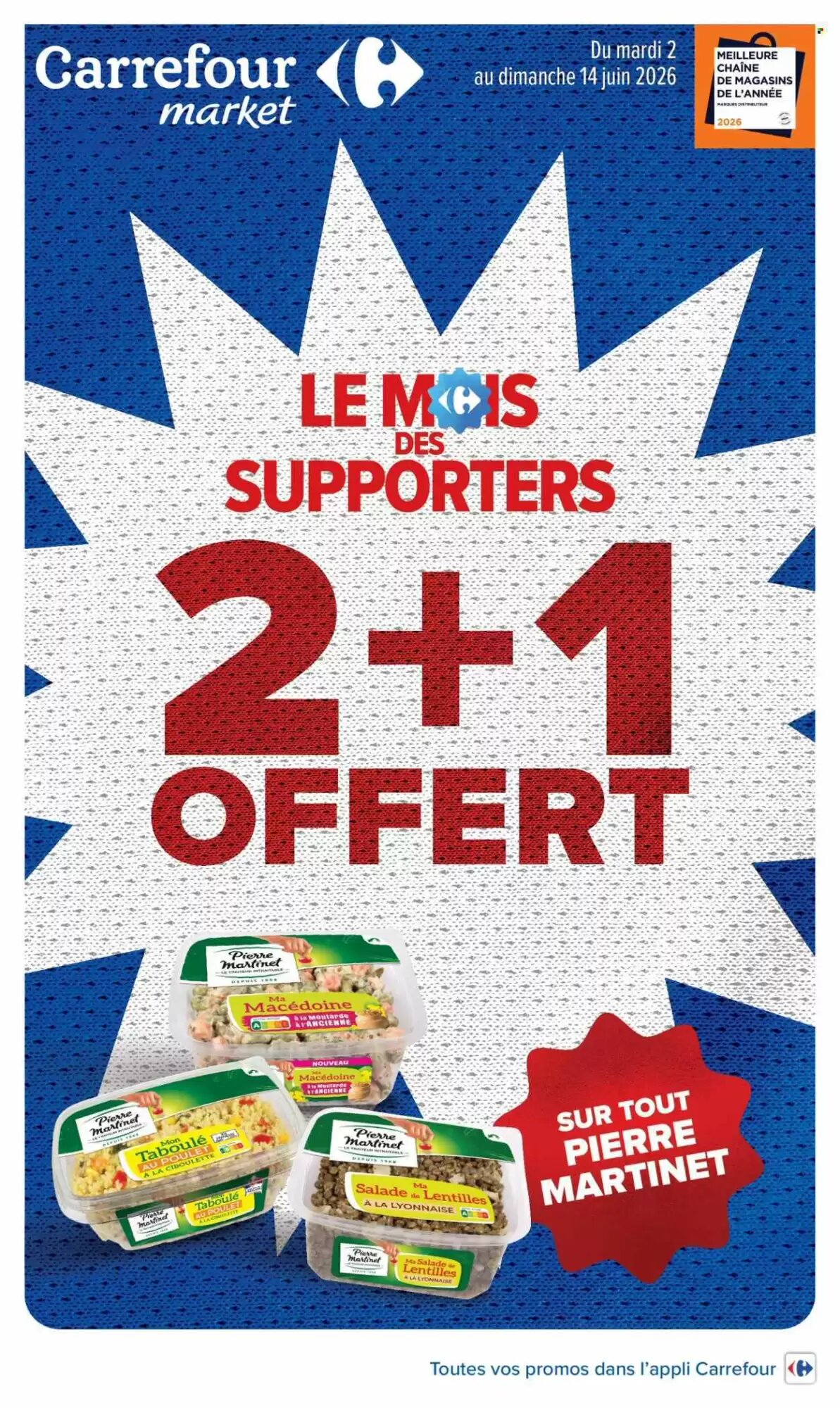 Prospectus promotionnel Carrefour valable à partir du 02/06/2026 - Page 1.