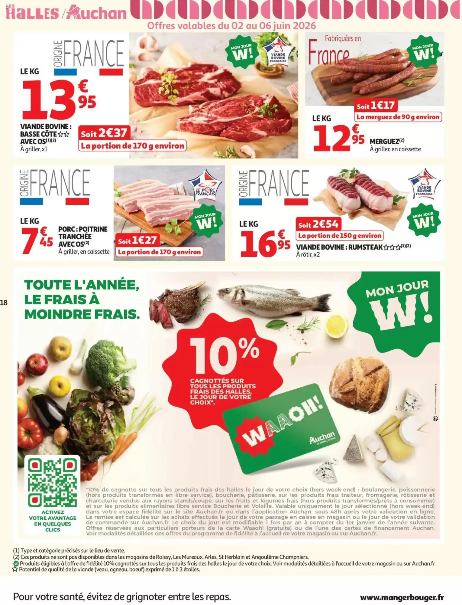 Prospectus promotionnel Auchan valable à partir du 02/06/2026 - Page 18.