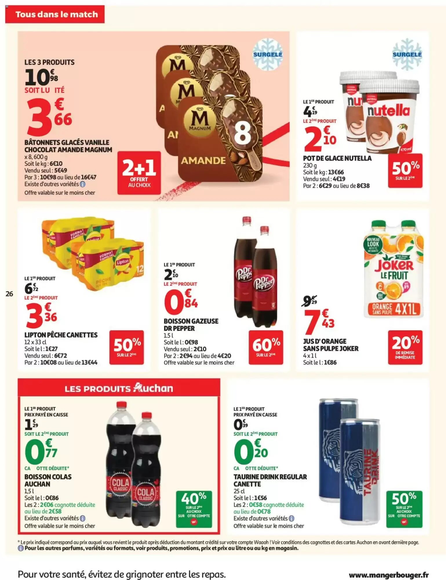 Prospectus promotionnel Auchan valable à partir du 02/06/2026 - Page 26.