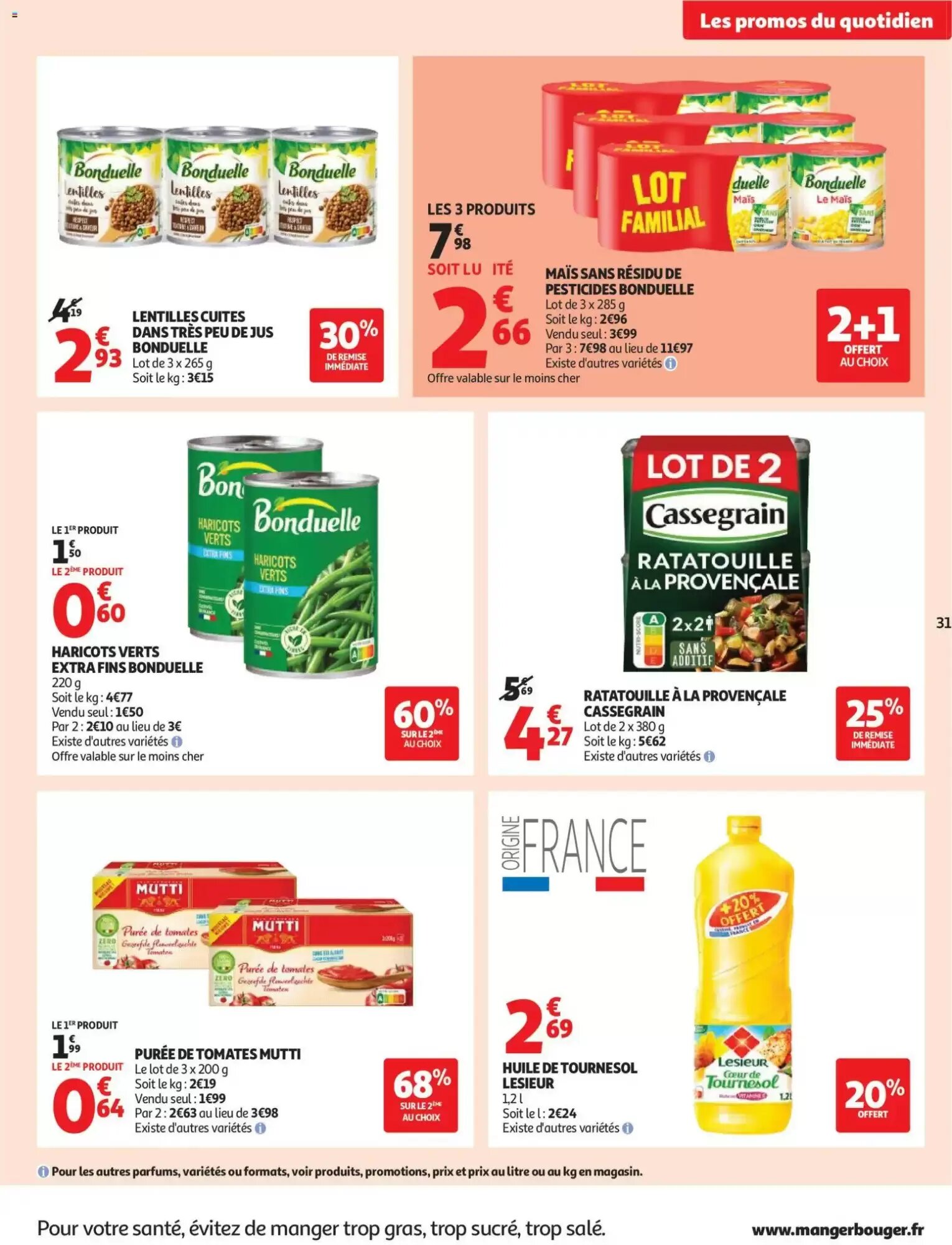 Prospectus promotionnel Auchan valable à partir du 02/06/2026 - Page 31.