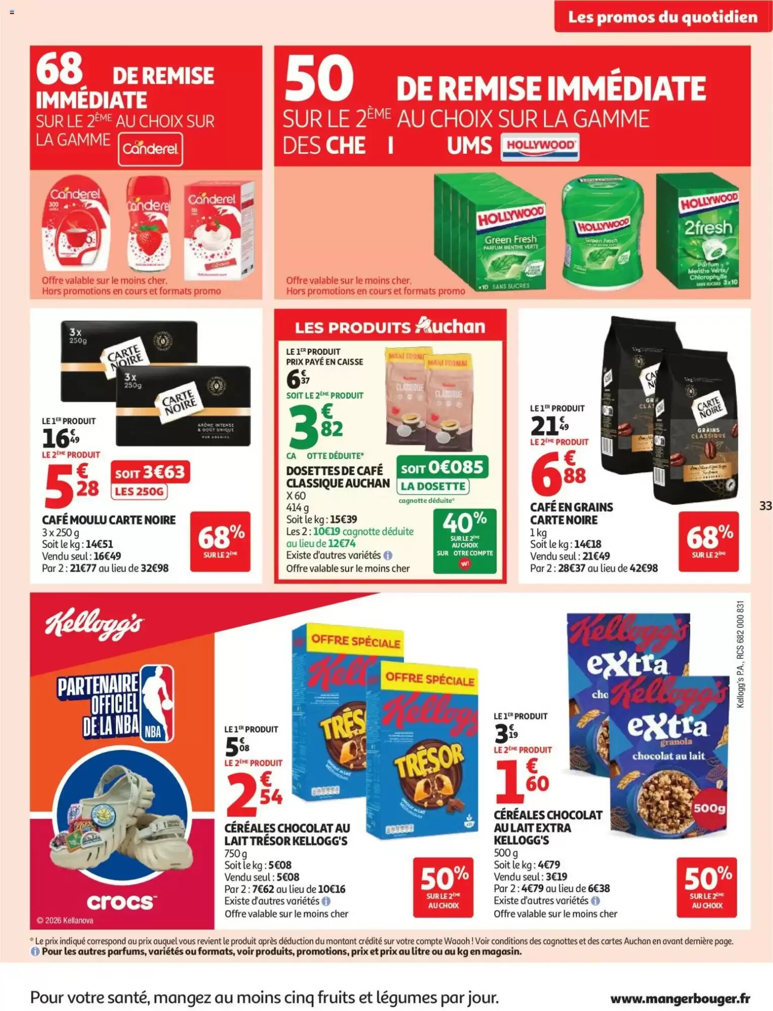 Prospectus promotionnel Auchan valable à partir du 02/06/2026 - Page 33.