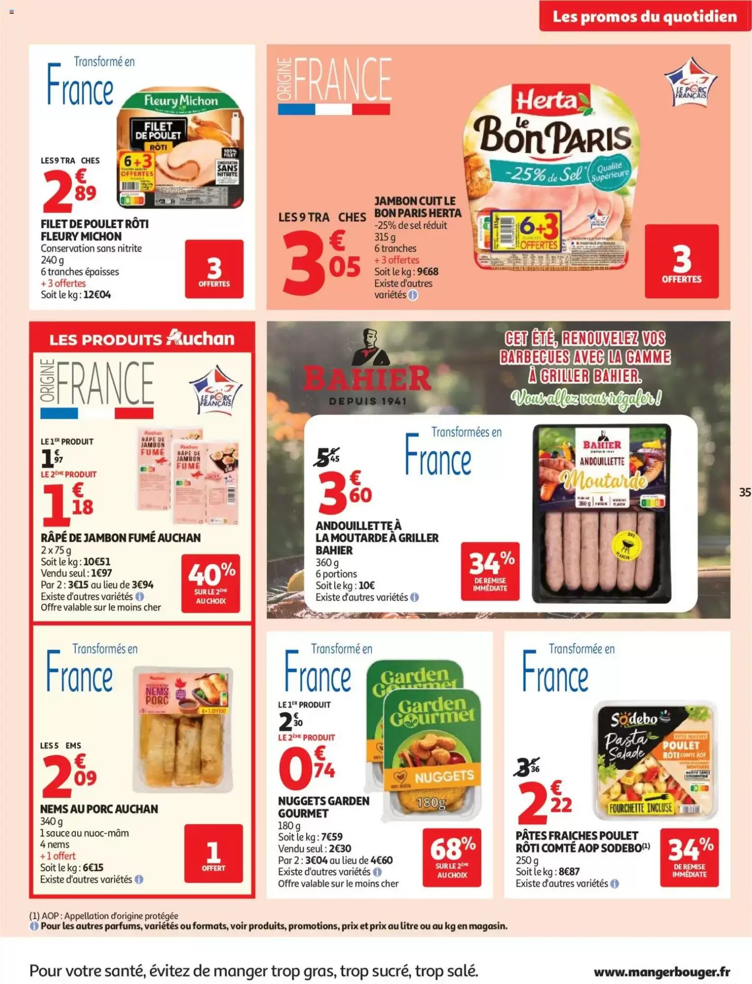 Prospectus promotionnel Auchan valable à partir du 02/06/2026 - Page 35.