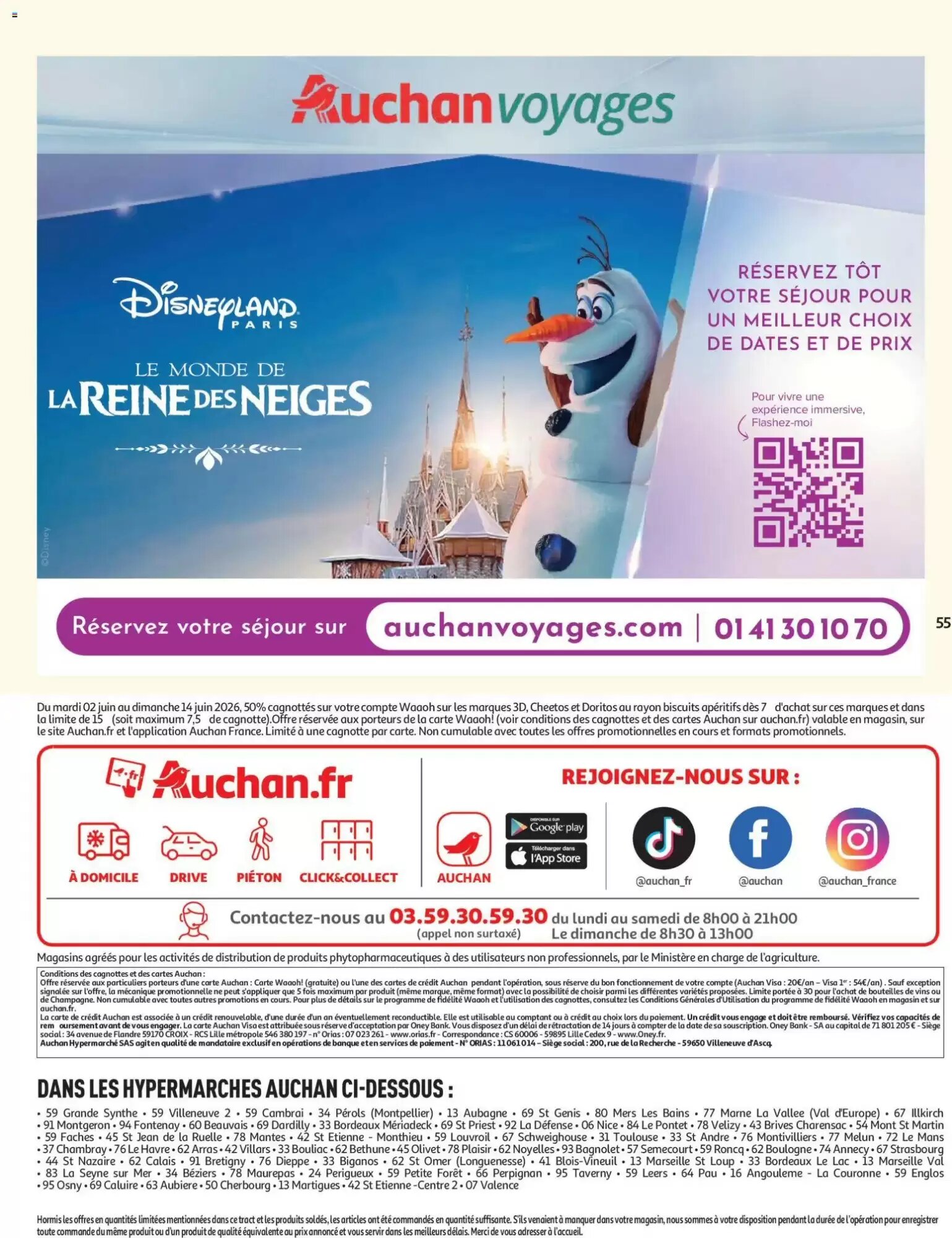 Prospectus promotionnel Auchan valable à partir du 02/06/2026 - Page 55.