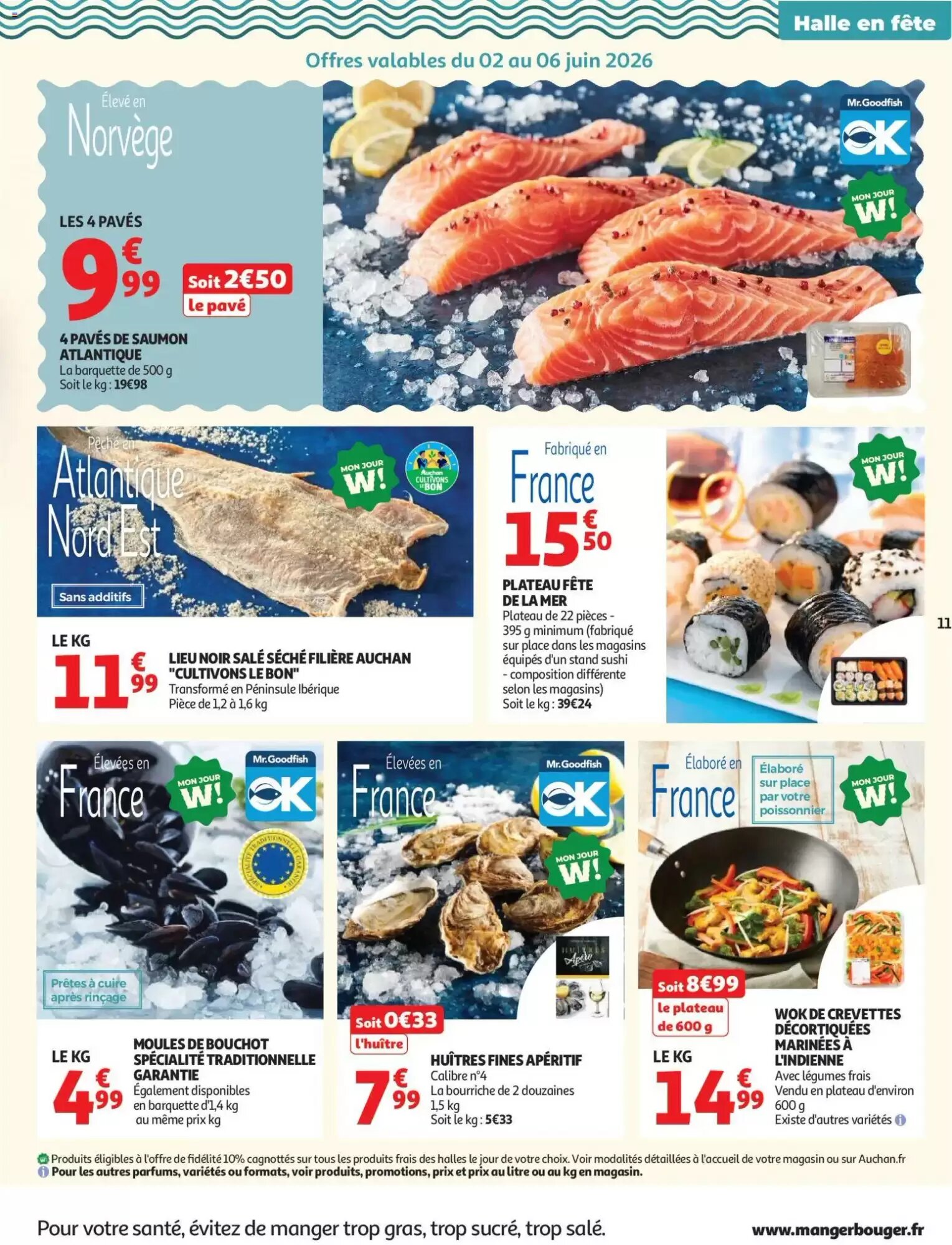 Prospectus promotionnel Auchan valable à partir du 02/06/2026 - Page 11.