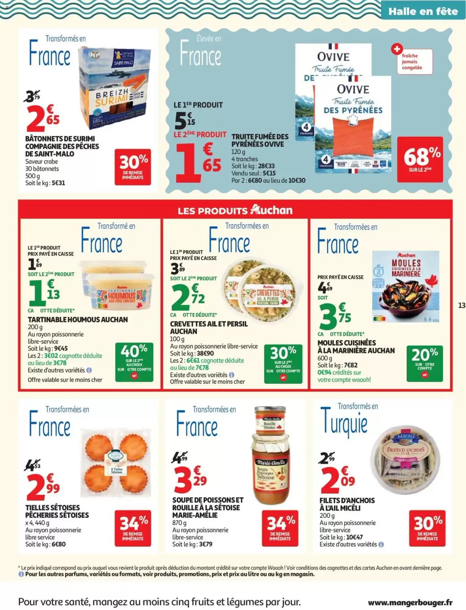 Prospectus promotionnel Auchan valable à partir du 02/06/2026 - Page 13.