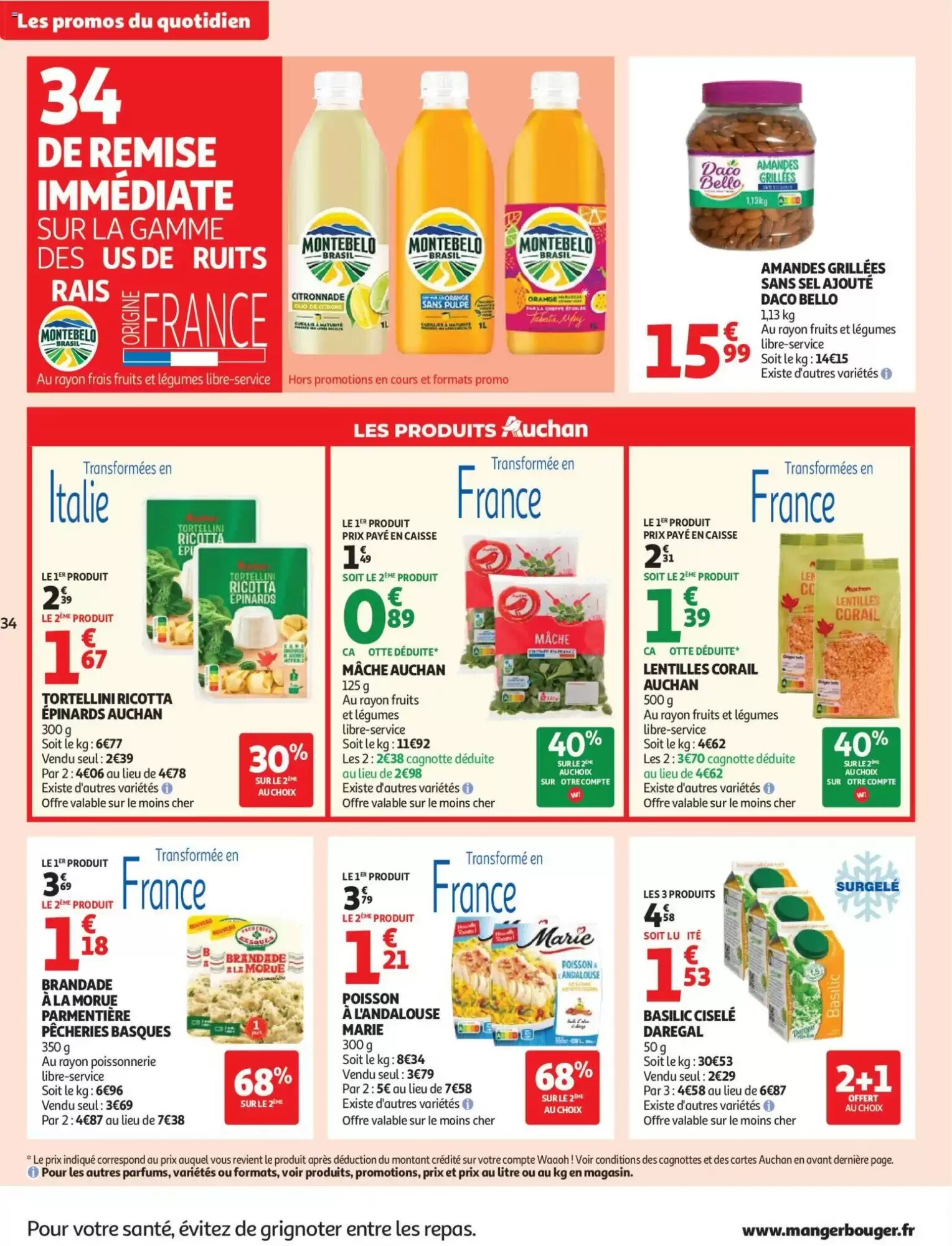 Prospectus promotionnel Auchan valable à partir du 02/06/2026 - Page 34.