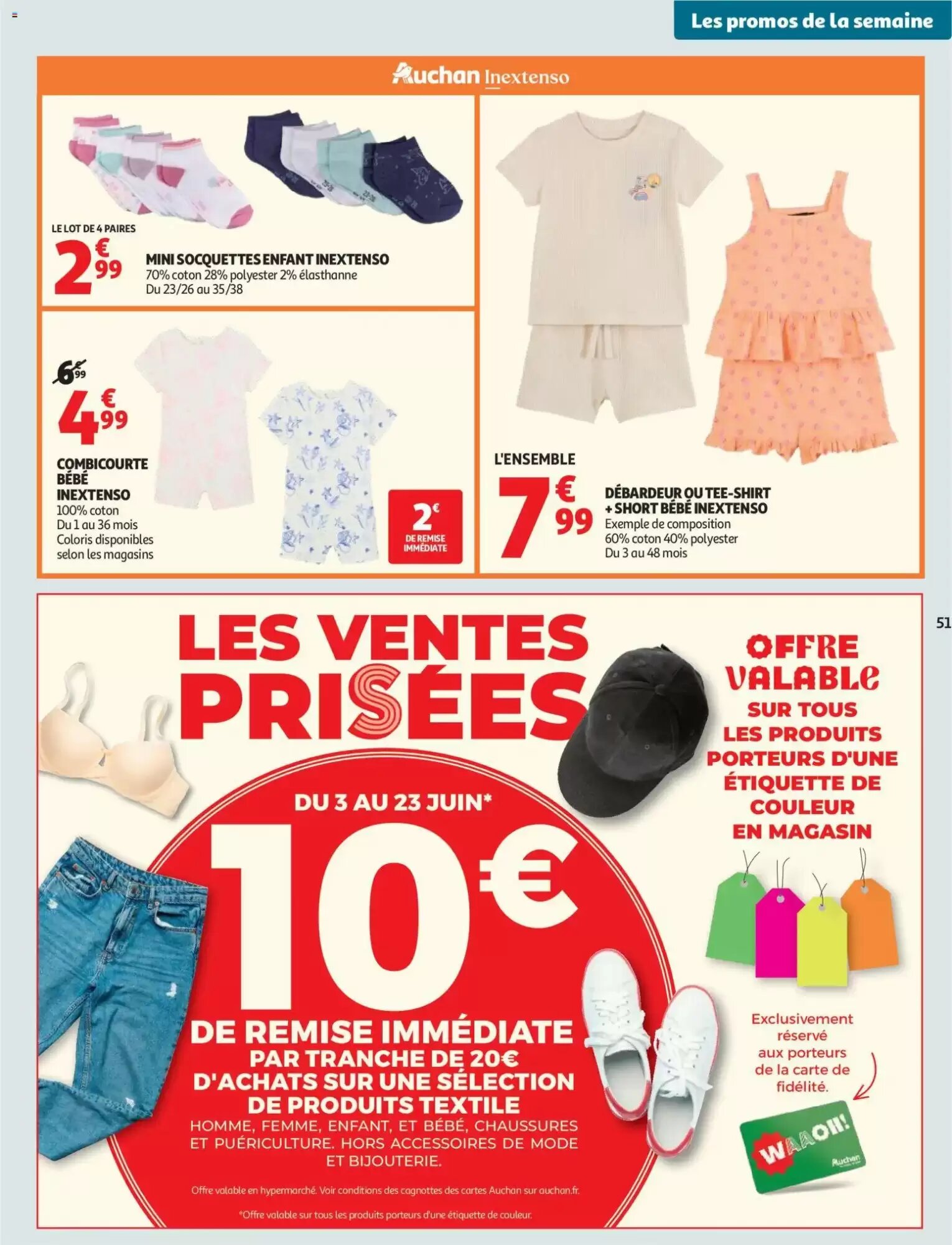Prospectus promotionnel Auchan valable à partir du 02/06/2026 - Page 51.