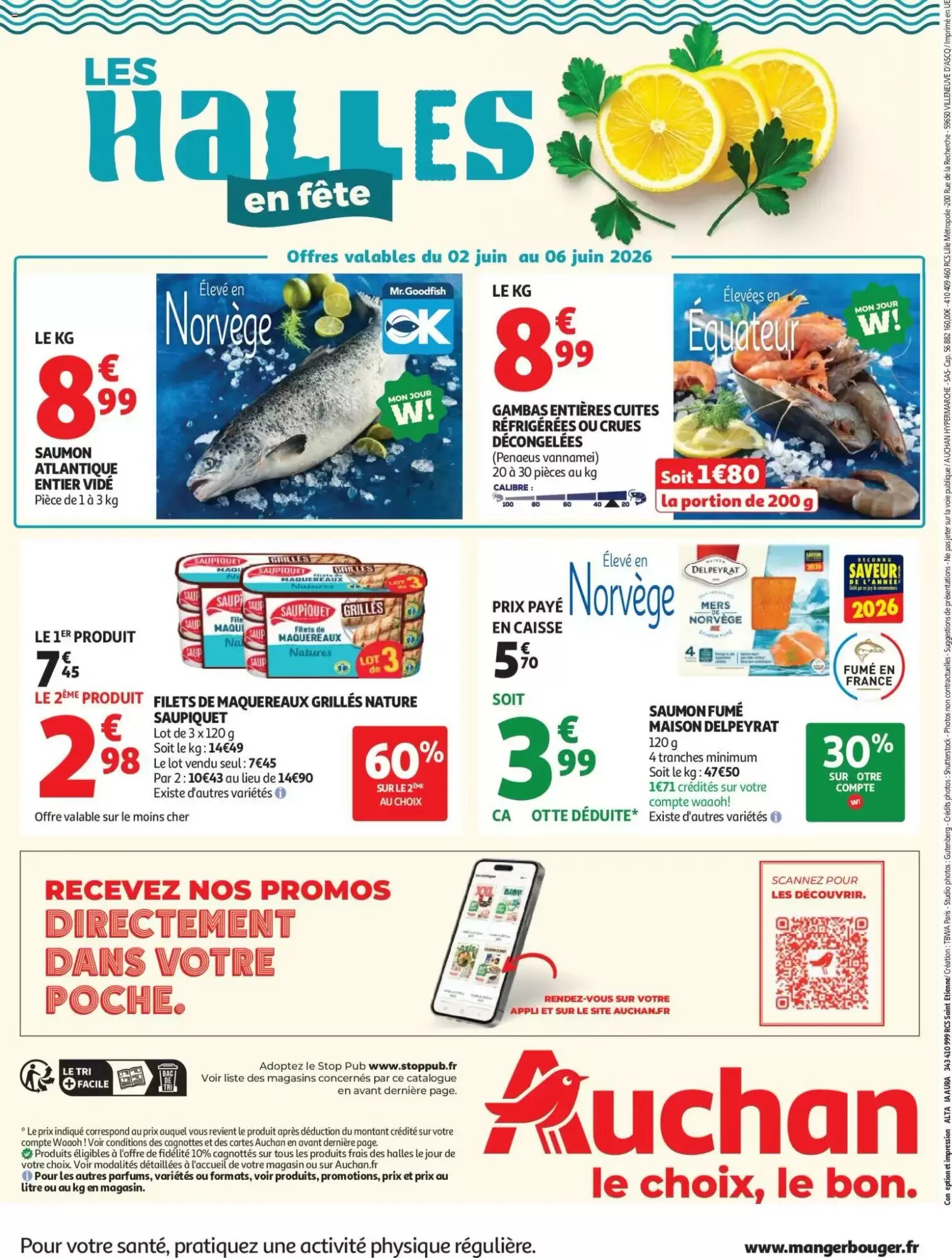 Prospectus promotionnel Auchan valable à partir du 02/06/2026 - Page 56.