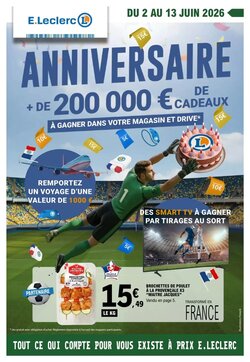 Prospectus promotionnel E.Leclerc valable à partir du 02/06/2026