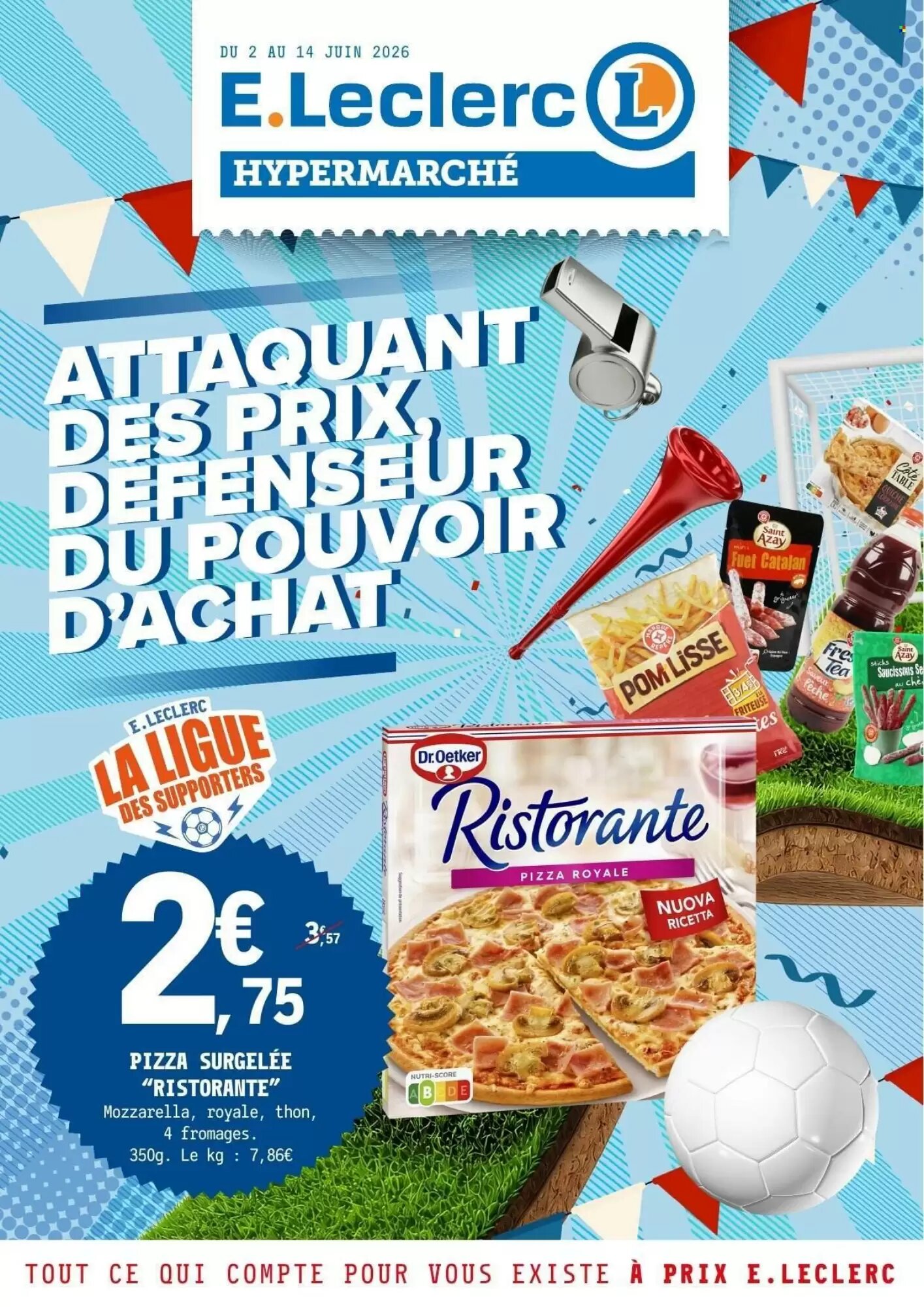 Prospectus promotionnel E.Leclerc valable à partir du 02/06/2026 - Page 1.