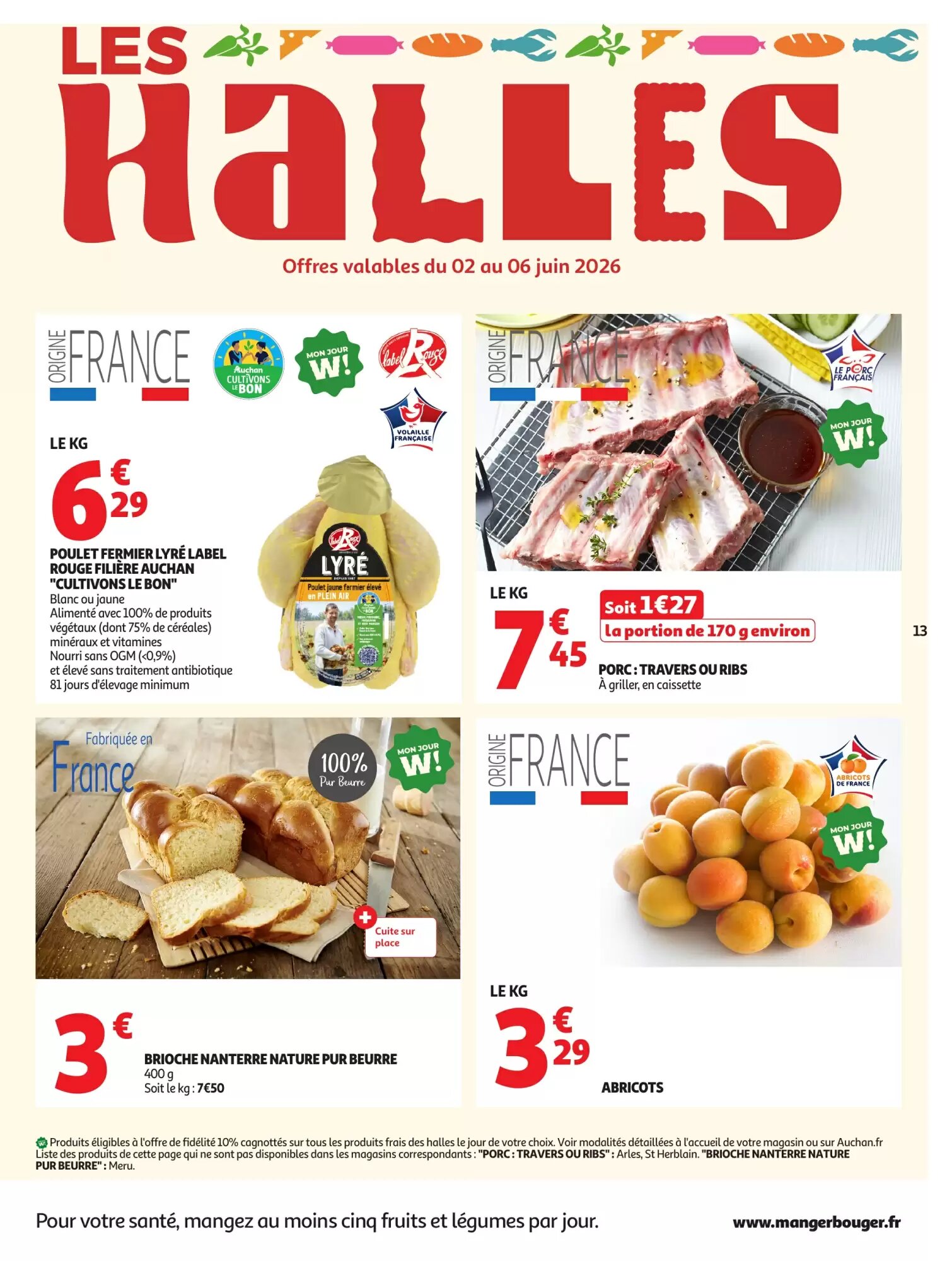 Prospectus promotionnel Auchan valable à partir du 02/06/2026 - Page 13.