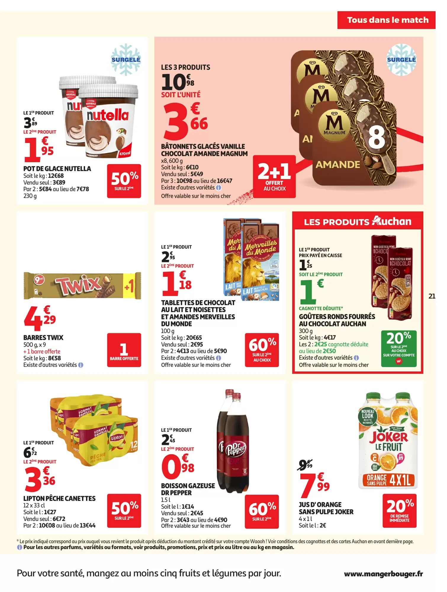 Prospectus promotionnel Auchan valable à partir du 02/06/2026 - Page 21.