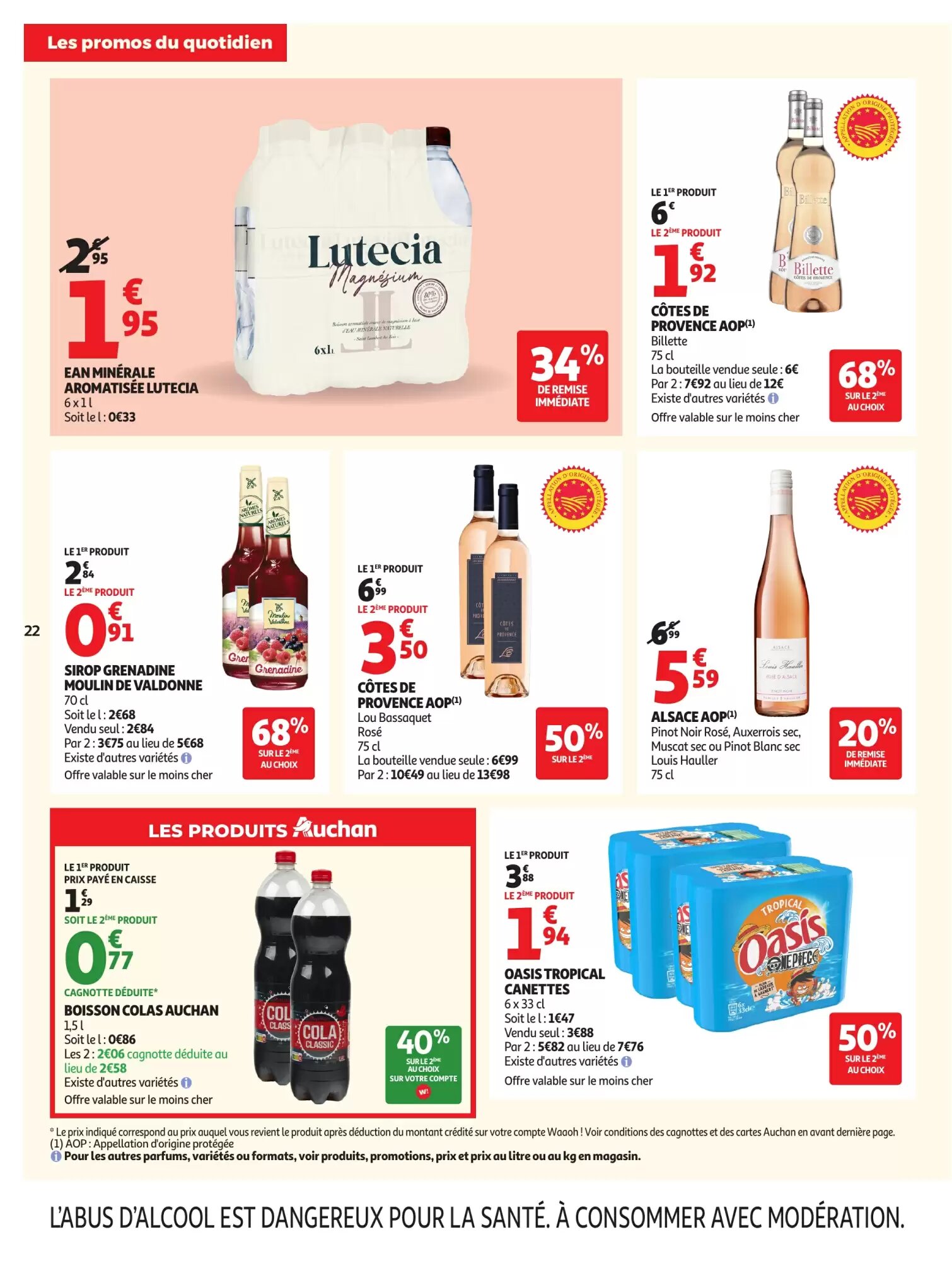 Prospectus promotionnel Auchan valable à partir du 02/06/2026 - Page 22.
