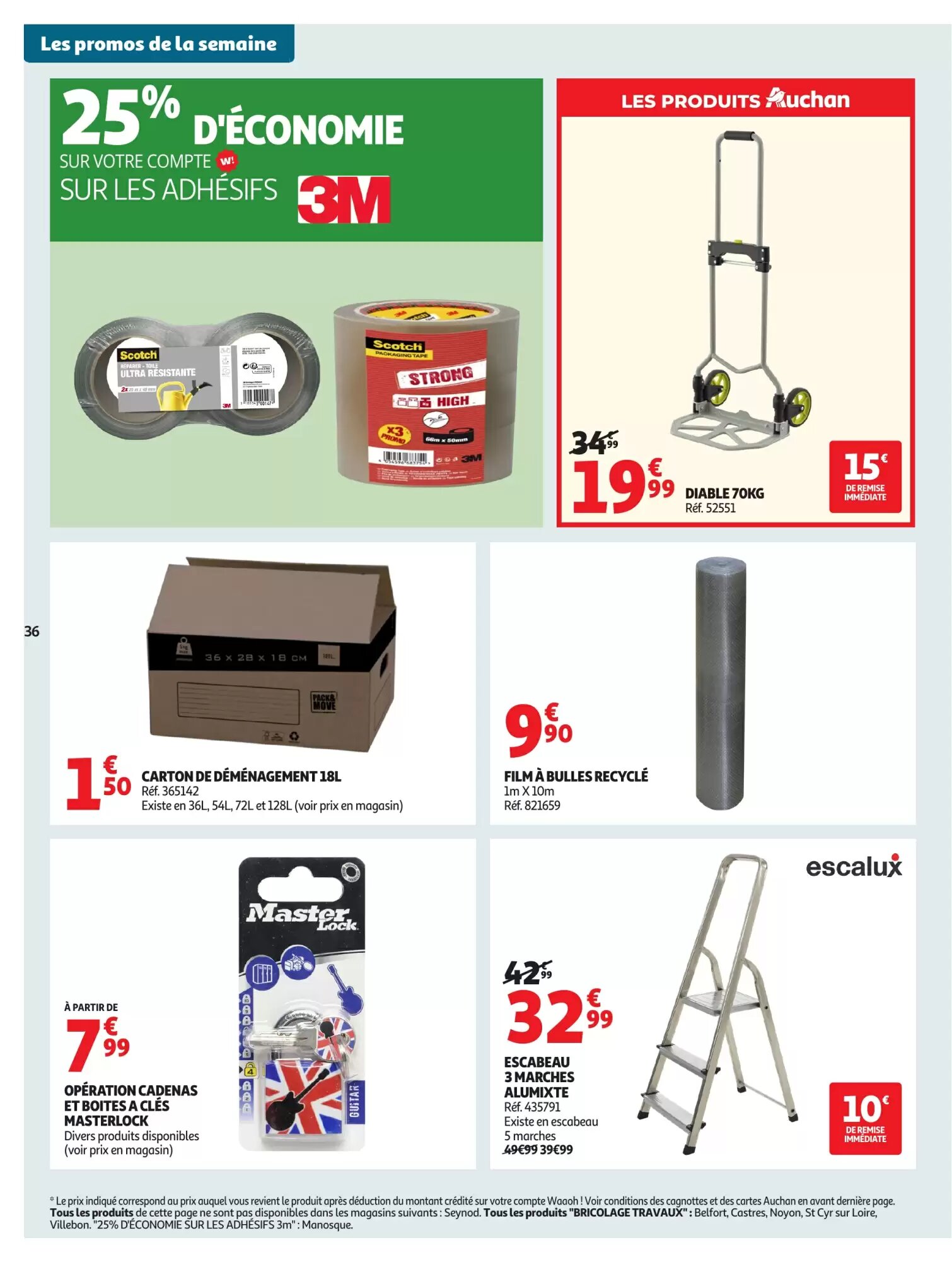 Prospectus promotionnel Auchan valable à partir du 02/06/2026 - Page 36.