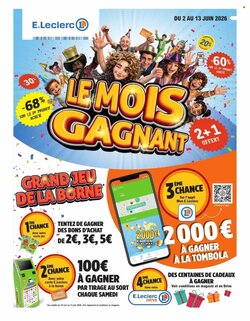 Prospectus promotionnel E.Leclerc valable à partir du 02/06/2026
