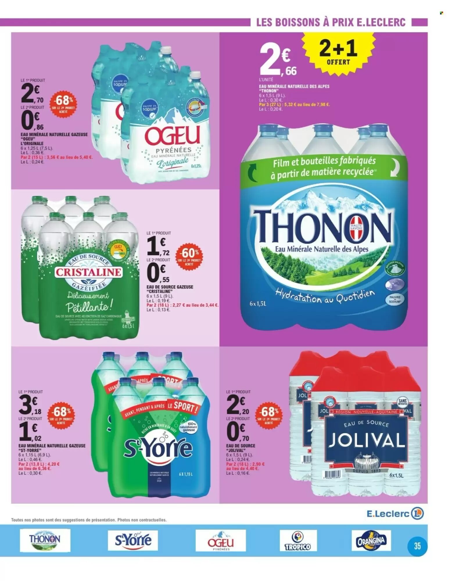 Prospectus promotionnel E.Leclerc valable à partir du 02/06/2026 - Page 35.