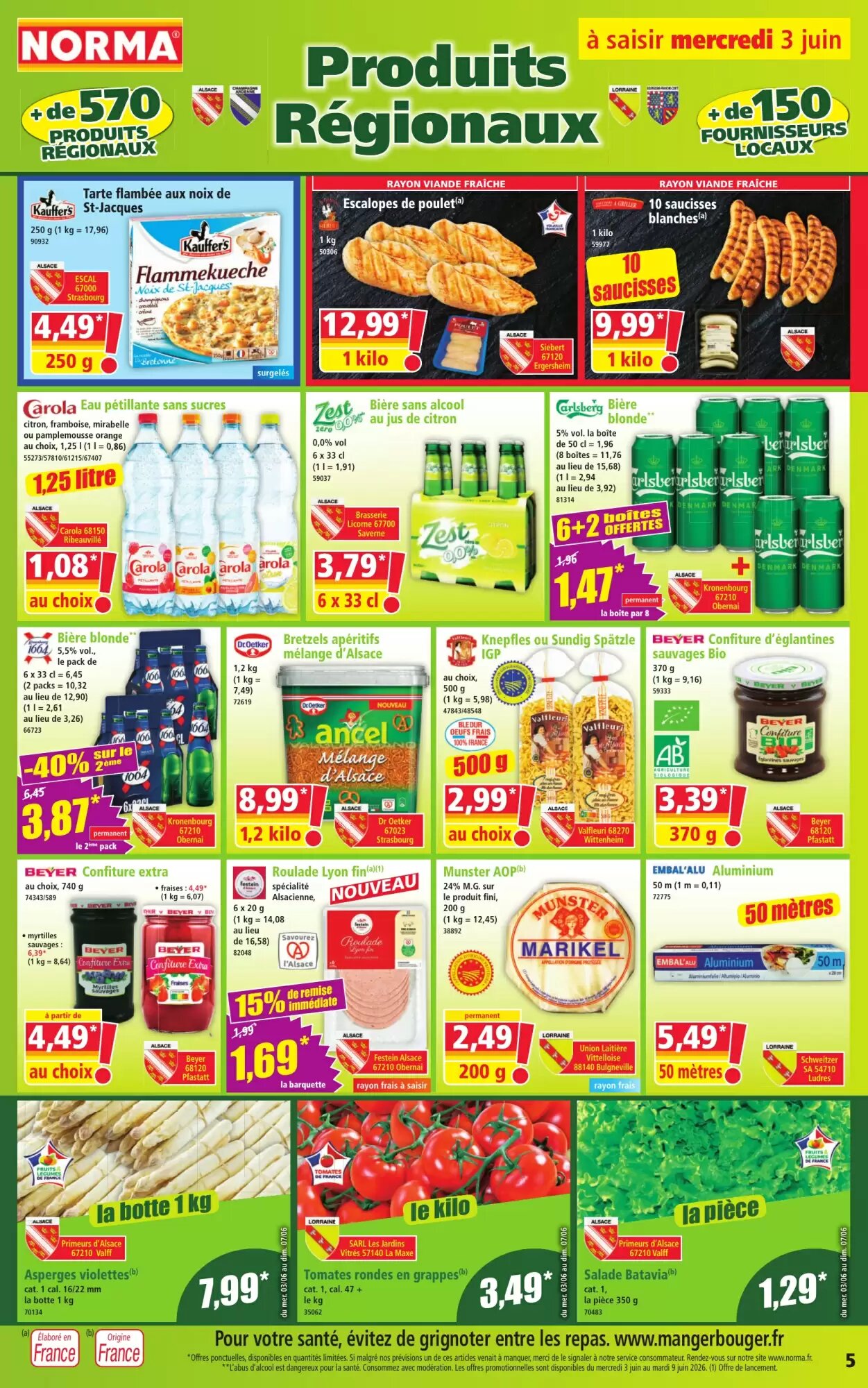 Prospectus promotionnel Norma valable à partir du 03/06/2026 - Page 5.