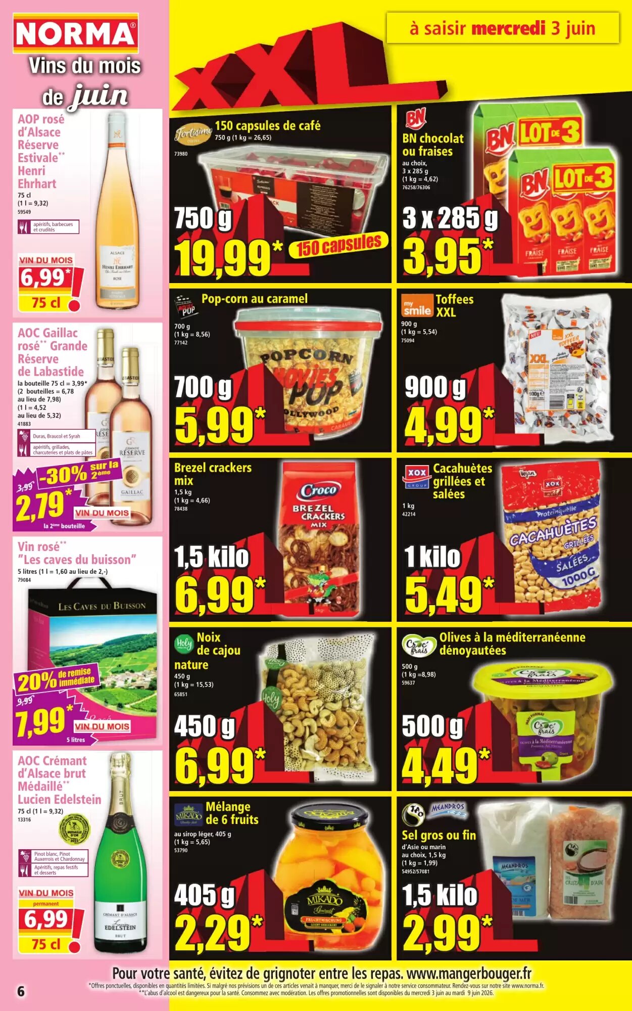 Prospectus promotionnel Norma valable à partir du 03/06/2026 - Page 6.