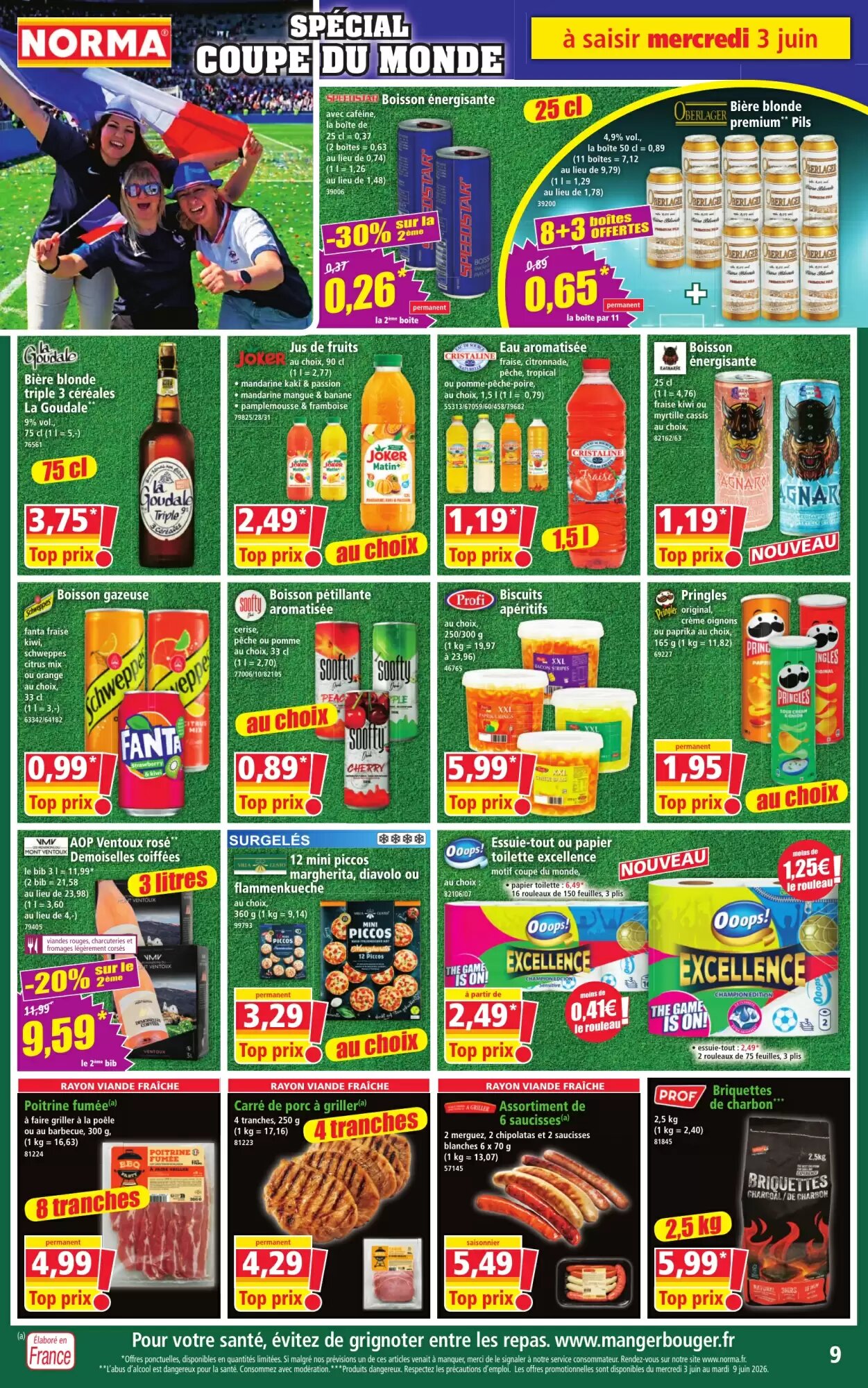 Prospectus promotionnel Norma valable à partir du 03/06/2026 - Page 9.
